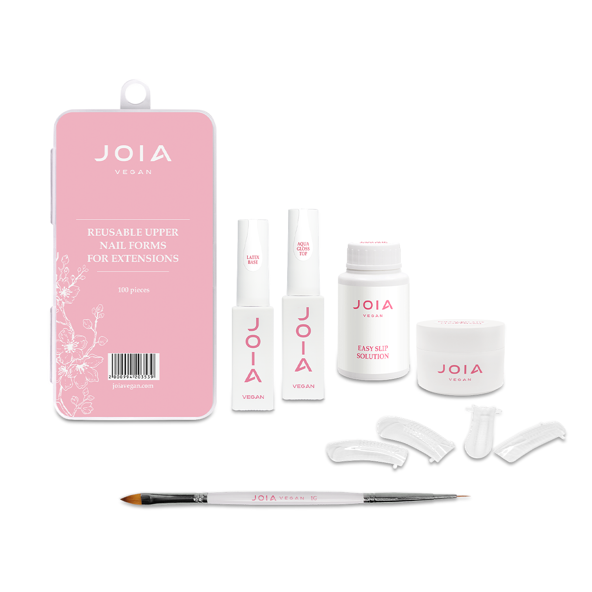JOIA  vegan PolyAcrylatix Set für Nagelmodellage