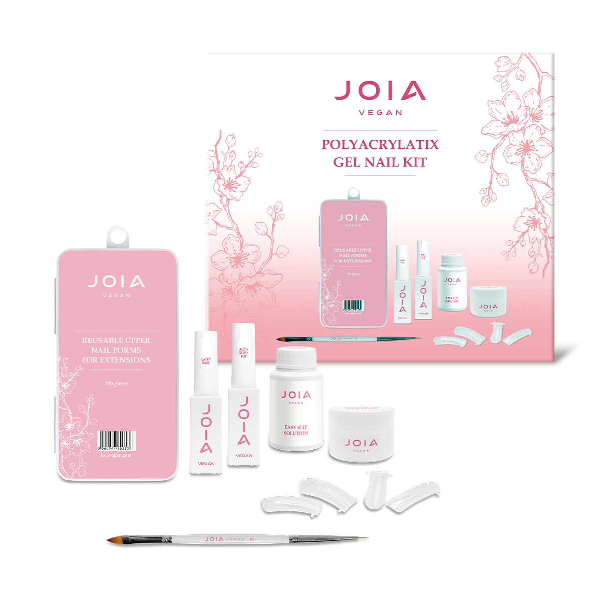 JOIA  vegan PolyAcrylatix Set für Nagelmodellage