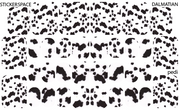 Wraps für Pediküre •Dalmatian
