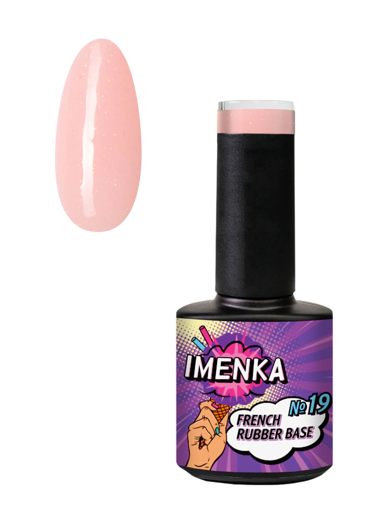 IMENKA French Rubber Base No.19  12ml