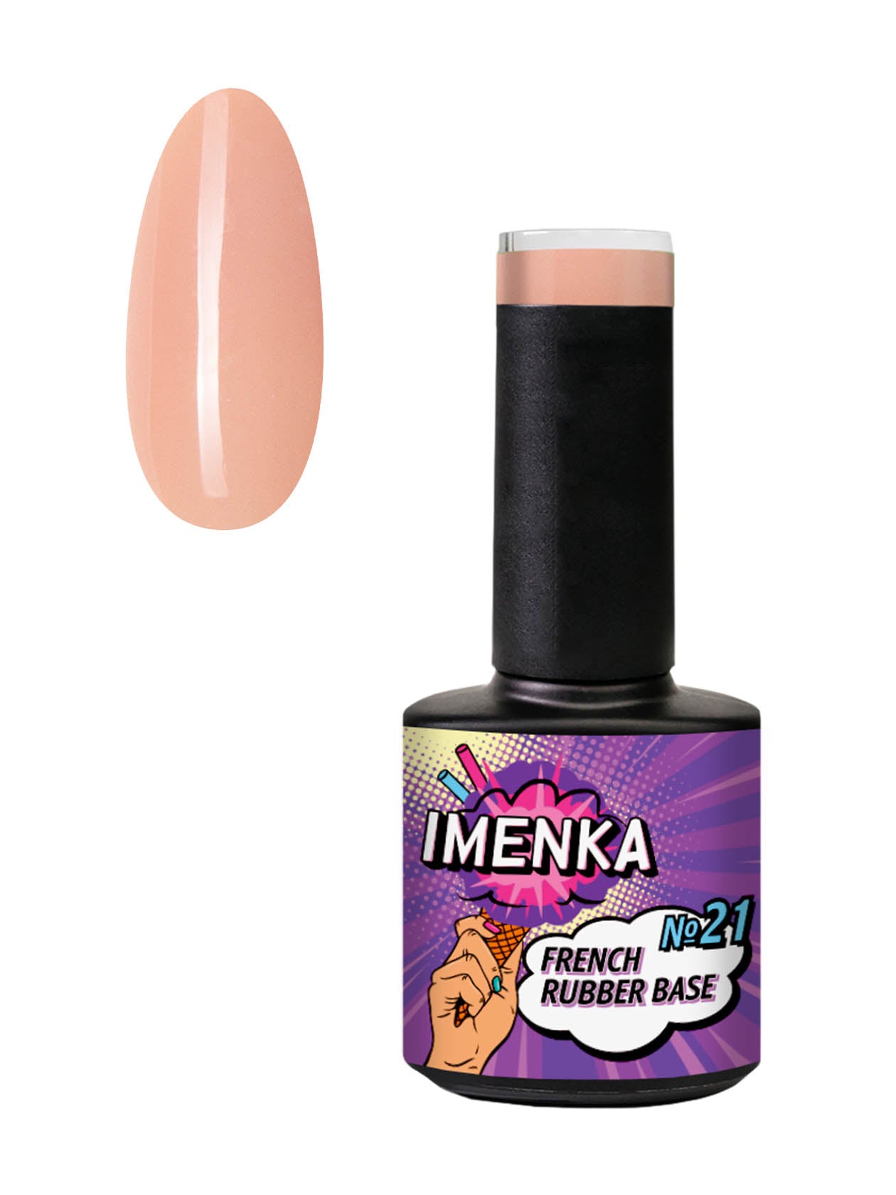 IMENKA French Rubber Base No.21  12ml