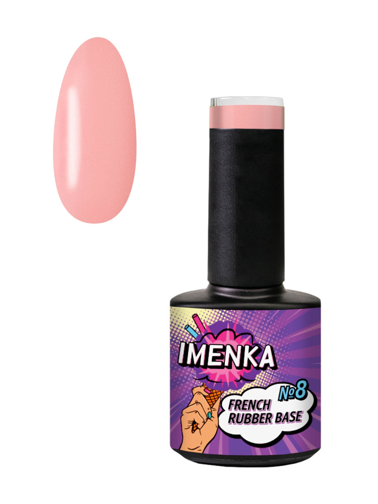 IMENKA French Rubber Base No.8  12ml