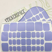 Wraps für Pediküre •Violet