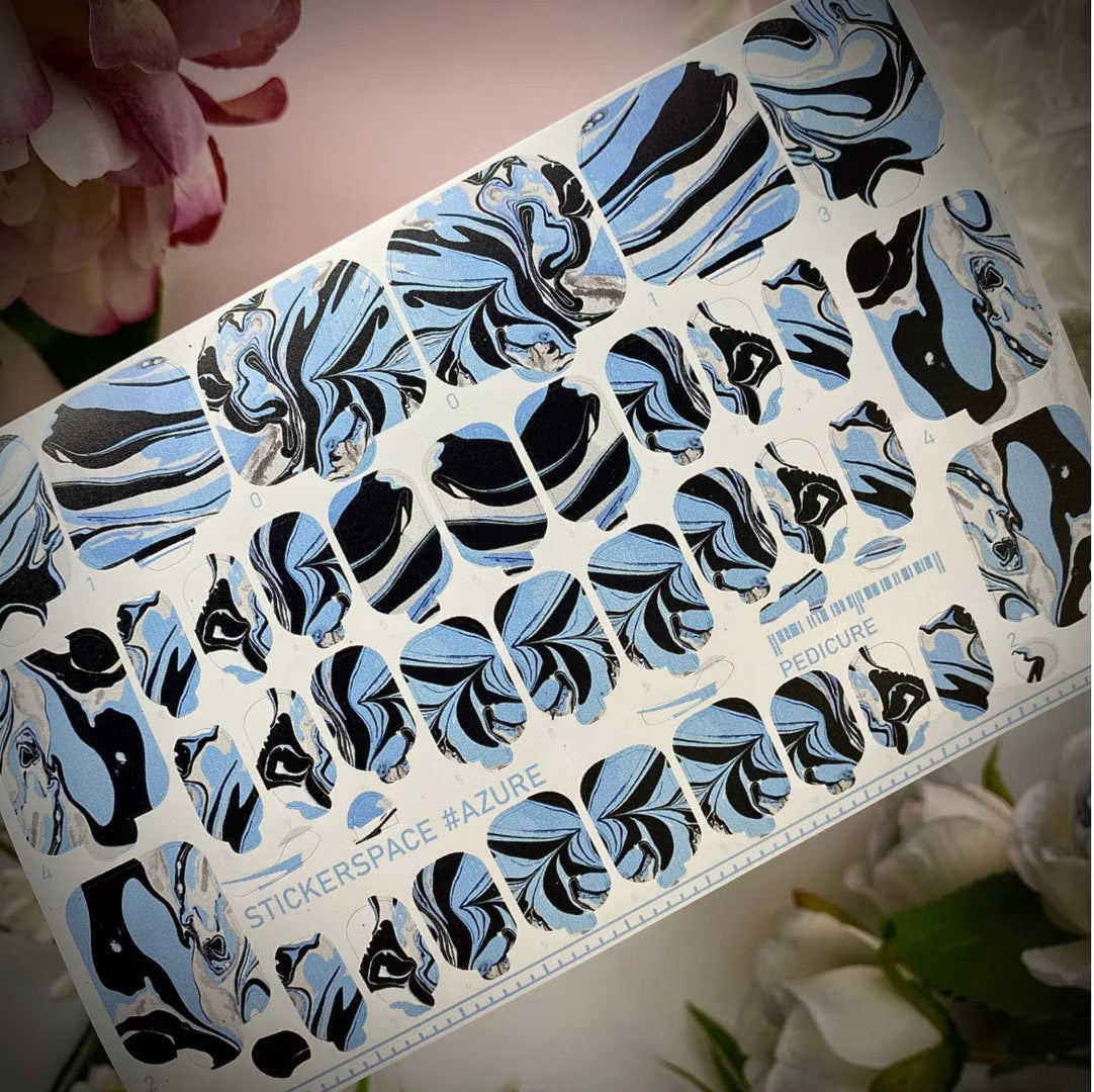 Wraps für Pediküre/ Maniküre  •Azure