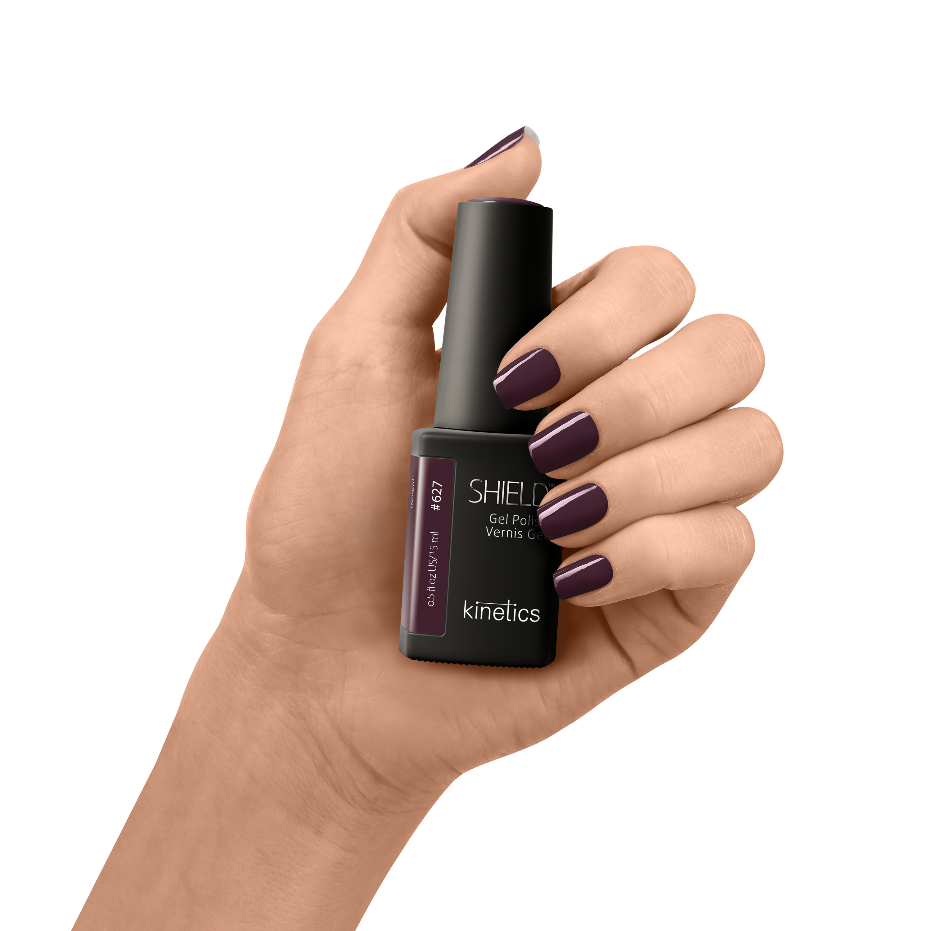 Kinetics SHIELD Gel Polish (HEMA FREI)   #627 REVEAL 15ml