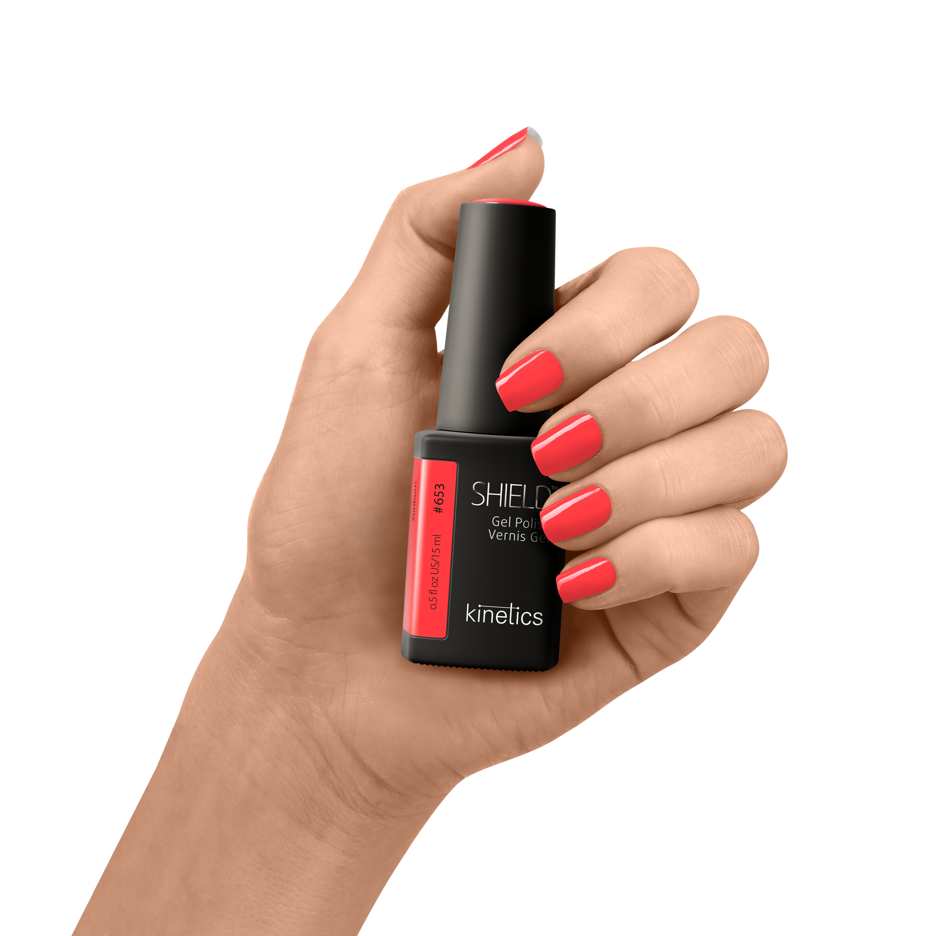Kinetics SHIELD Gel Polish (HEMA FREI)  #653 Sunburn 15ml