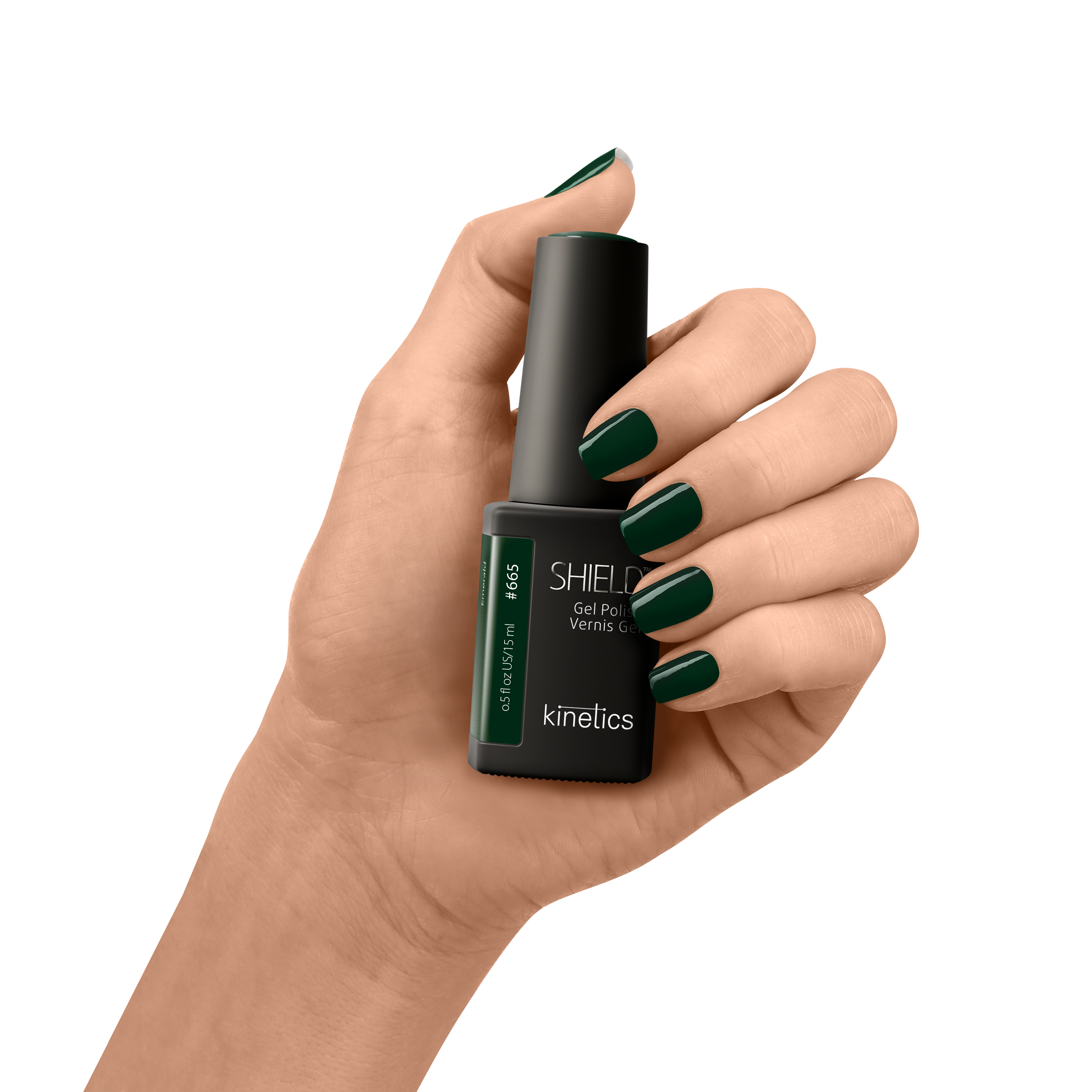 Kinetics Shield Gel Polish #665 Emerald 15ml