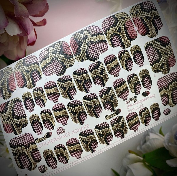 Wraps für Pediküre/ Maniküre •Snake