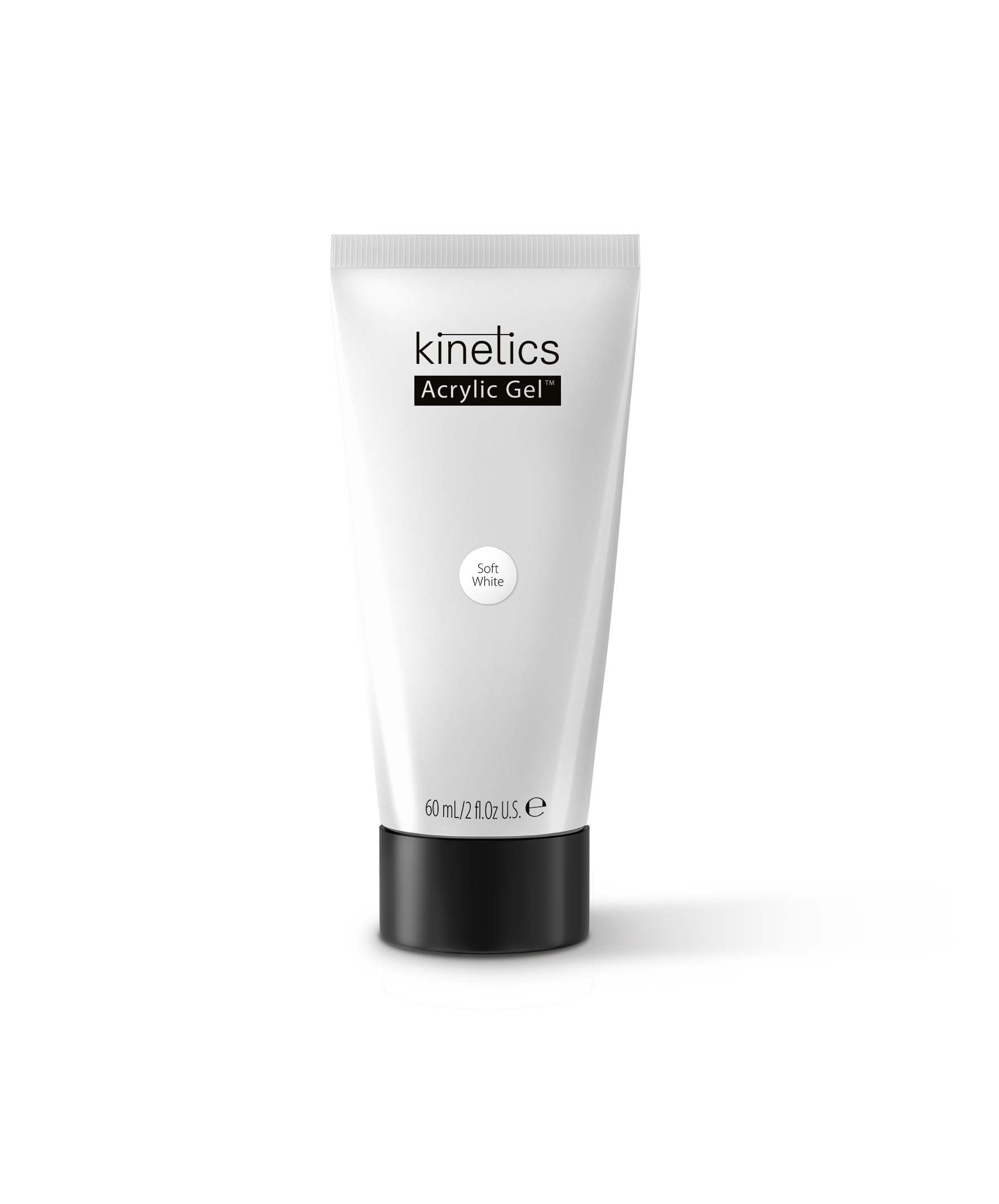 Kinetics Acryl Gel builder Soft White in Tube 30ML