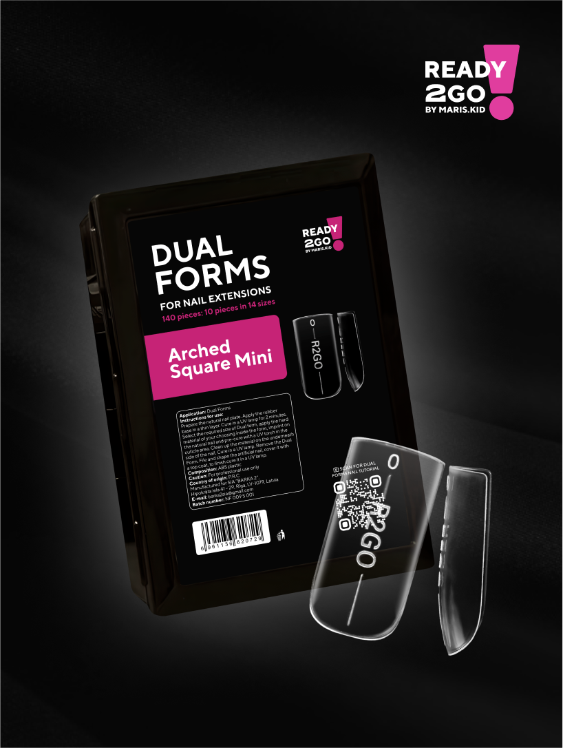 DUAL FORMS Arched Square Mini «READY 2 GO» von Maris Kid