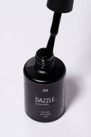DAZZLE  Gel Polish  Black #55, 10ml