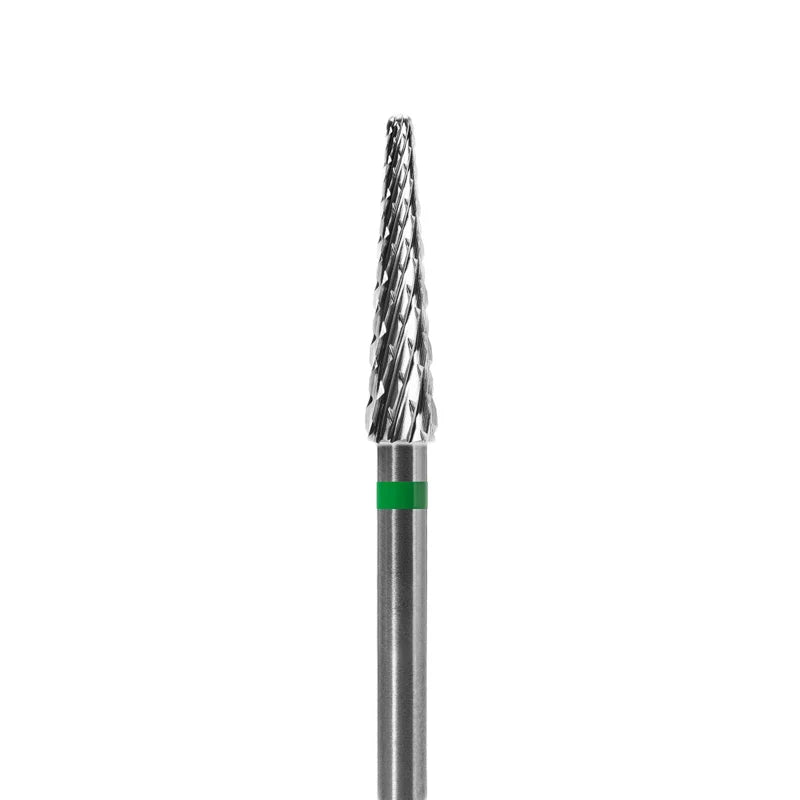 Hartmetallfräser ONA 406803 – Kegelform, Grün (grobe Körnung), Ø 3,5 mm
