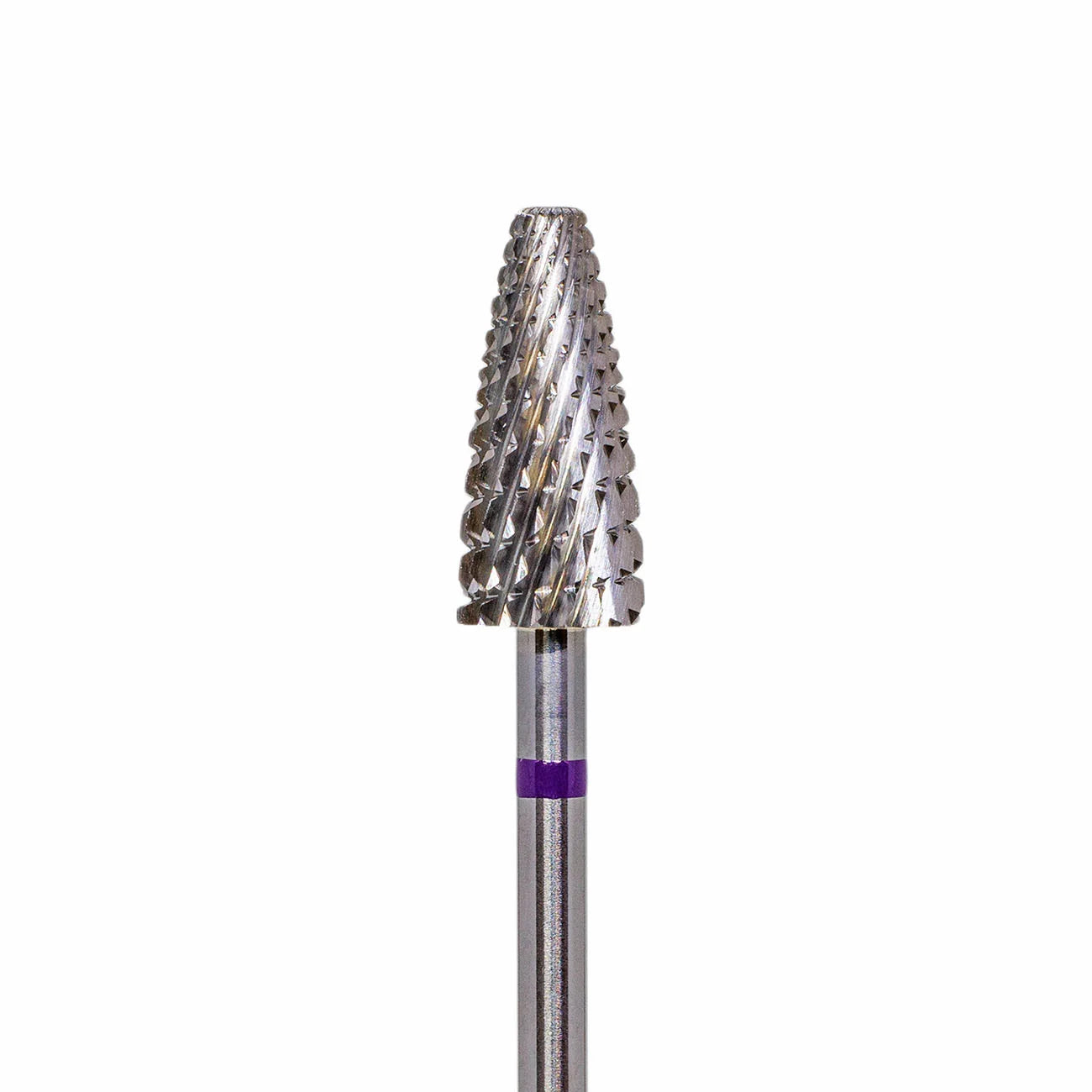 Profi-Hartmetallfräser Mais Violett Ø 6,1 mm für Gel und Acryl