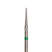 Hartmetallfräser 406302 – Dünner Kegel, Grün (grobe Körnung), Ø 2,3 mm