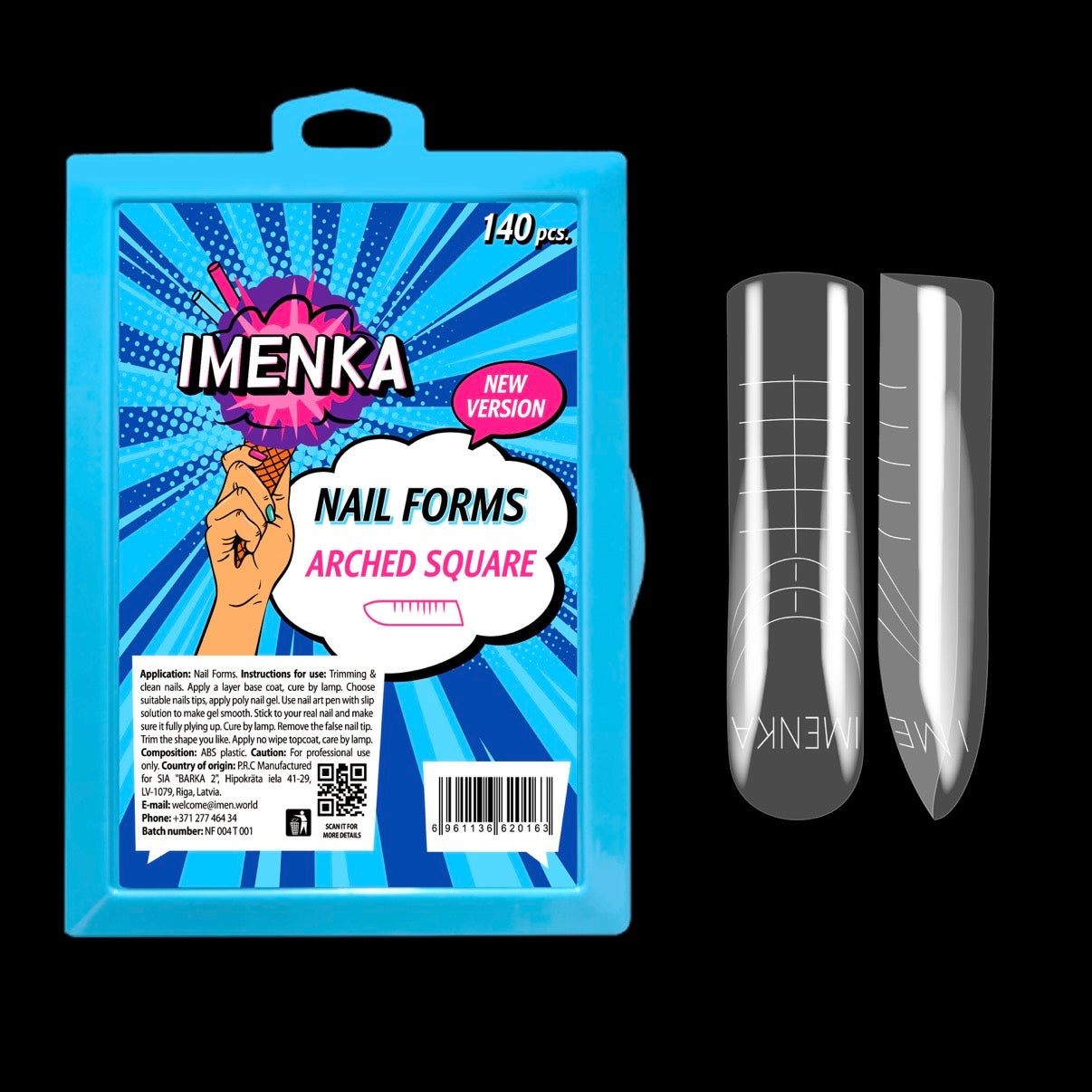 Imenка Dual Formen Arched Square Neue Version 140 St.