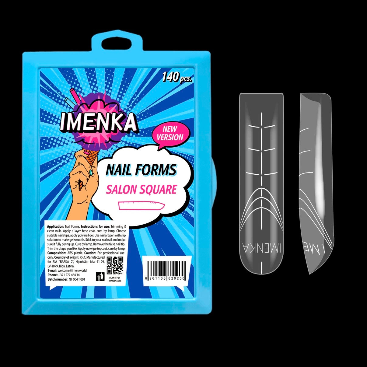 IMENKA Dual Forms Salon Square Neue Version 140St