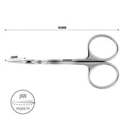 Nagelhautschere APHRODITE CO 774 20 mm – professionelle Nagelschere für präzise Maniküre und Pediküre aus Edelstahl