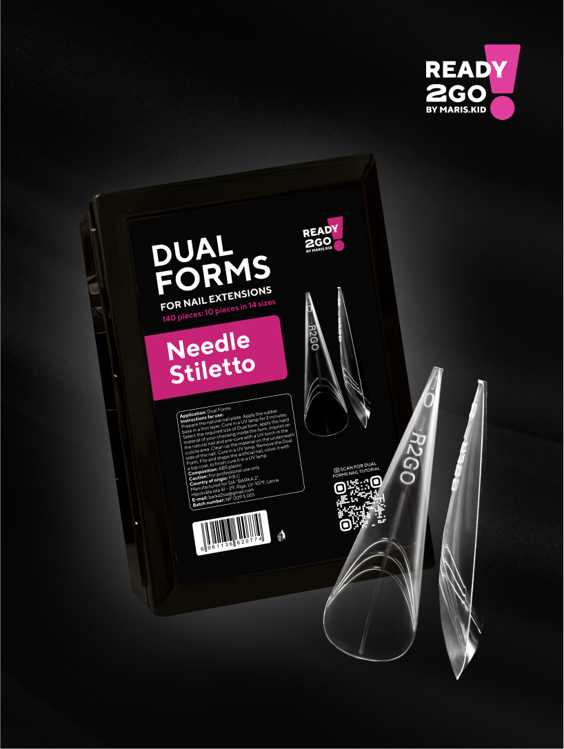 DUAL FORMS Needle Stiletto «READY 2 GO» von Maris Kid 140St.