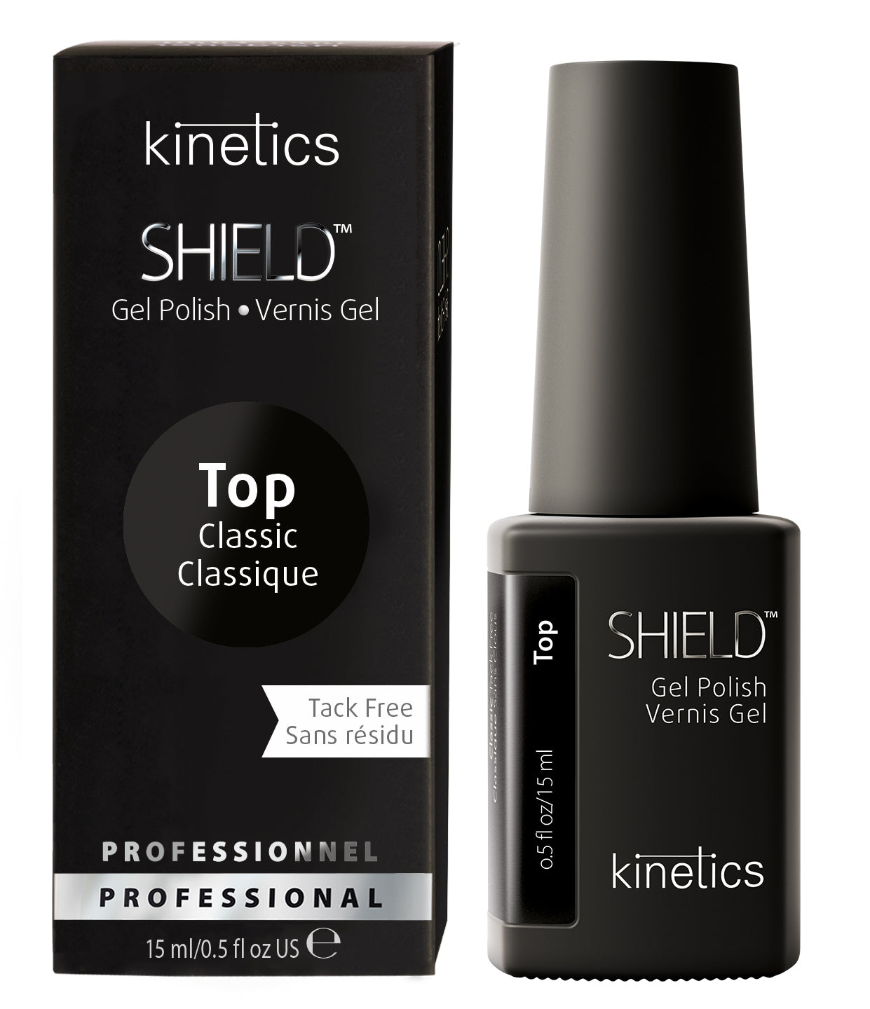 Kinetics SHIELD Classic Top Coat 15ml ohne SS