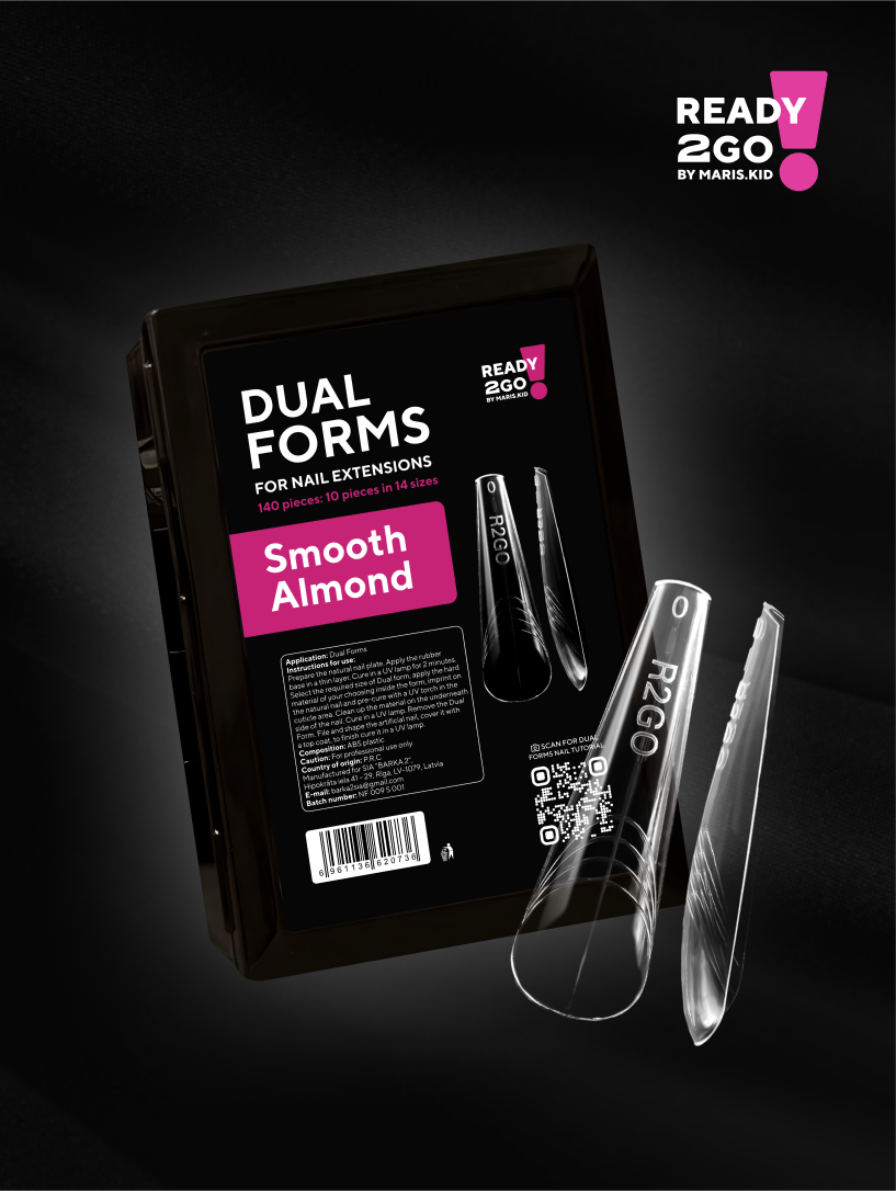 DUAL FORMS Smooth Almond «READY 2 GO» von Maris Kid 140St.