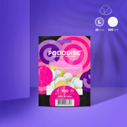 STALEKS Einwegfeilen auf weicher Unterlage Für Pedikürescheibe PODODISC PRO L (50 Stück)