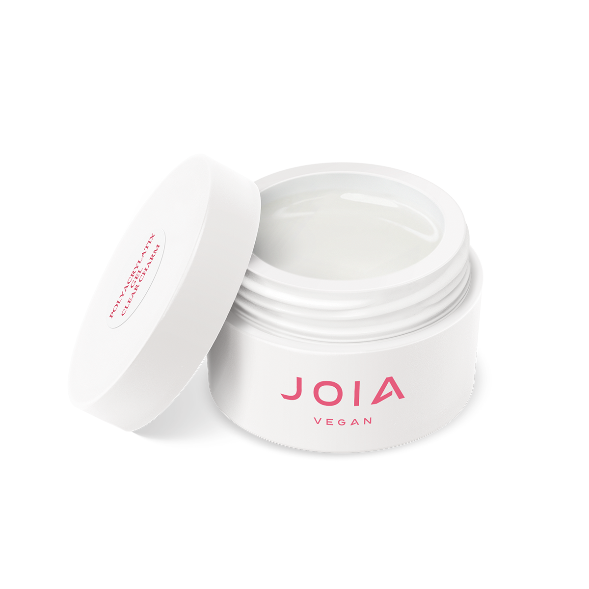JOIA vegan PolyAcrylatix Gel Clear Charm – Transparenter Polygel | 15 ml