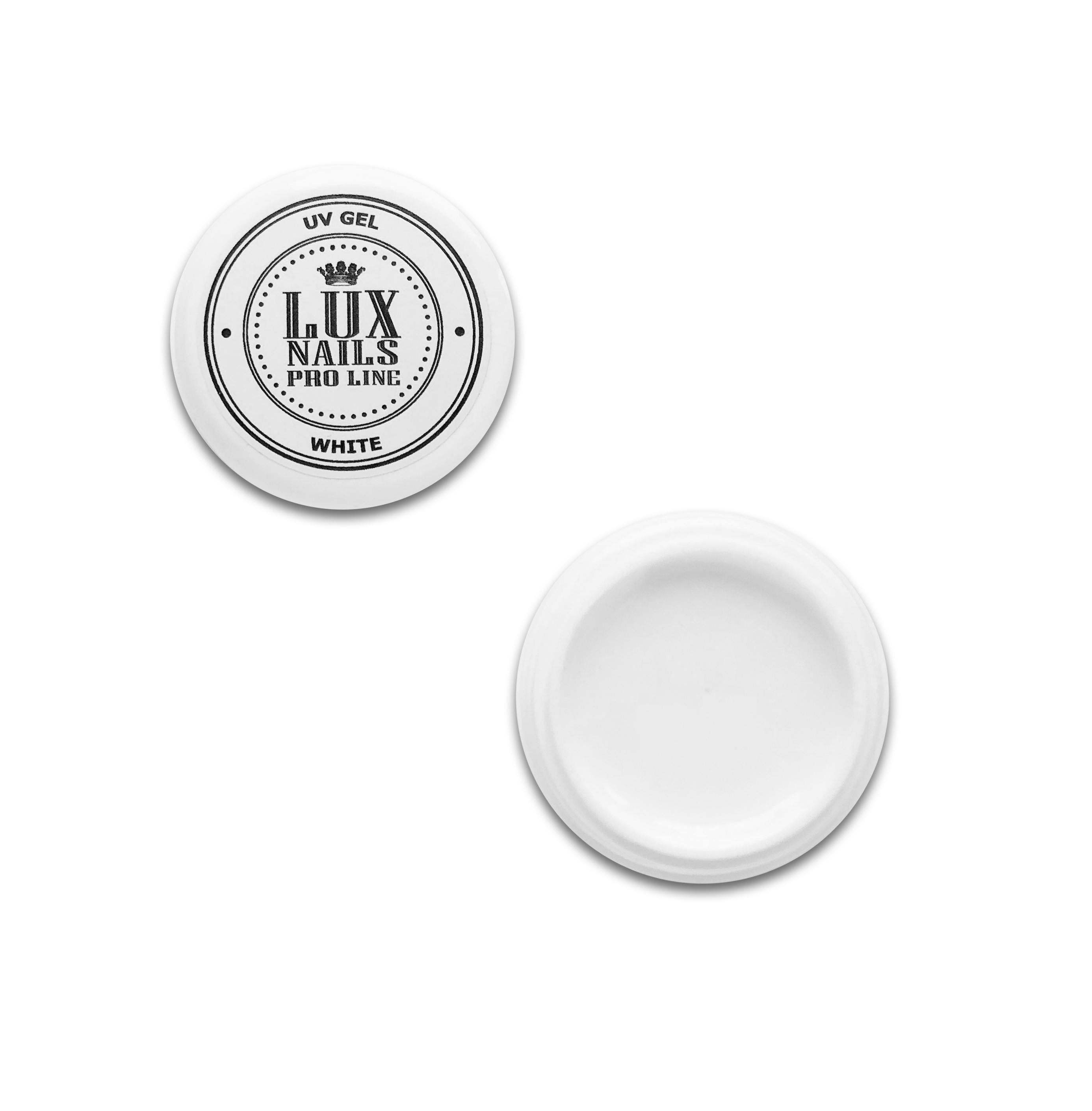 FIBER GEL LUXNAILS Weiß 30ml