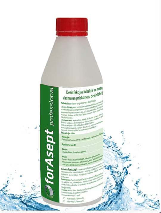 ForAsept Professional Konzentrat Werkzeugdesinfektionsmittel 1 L