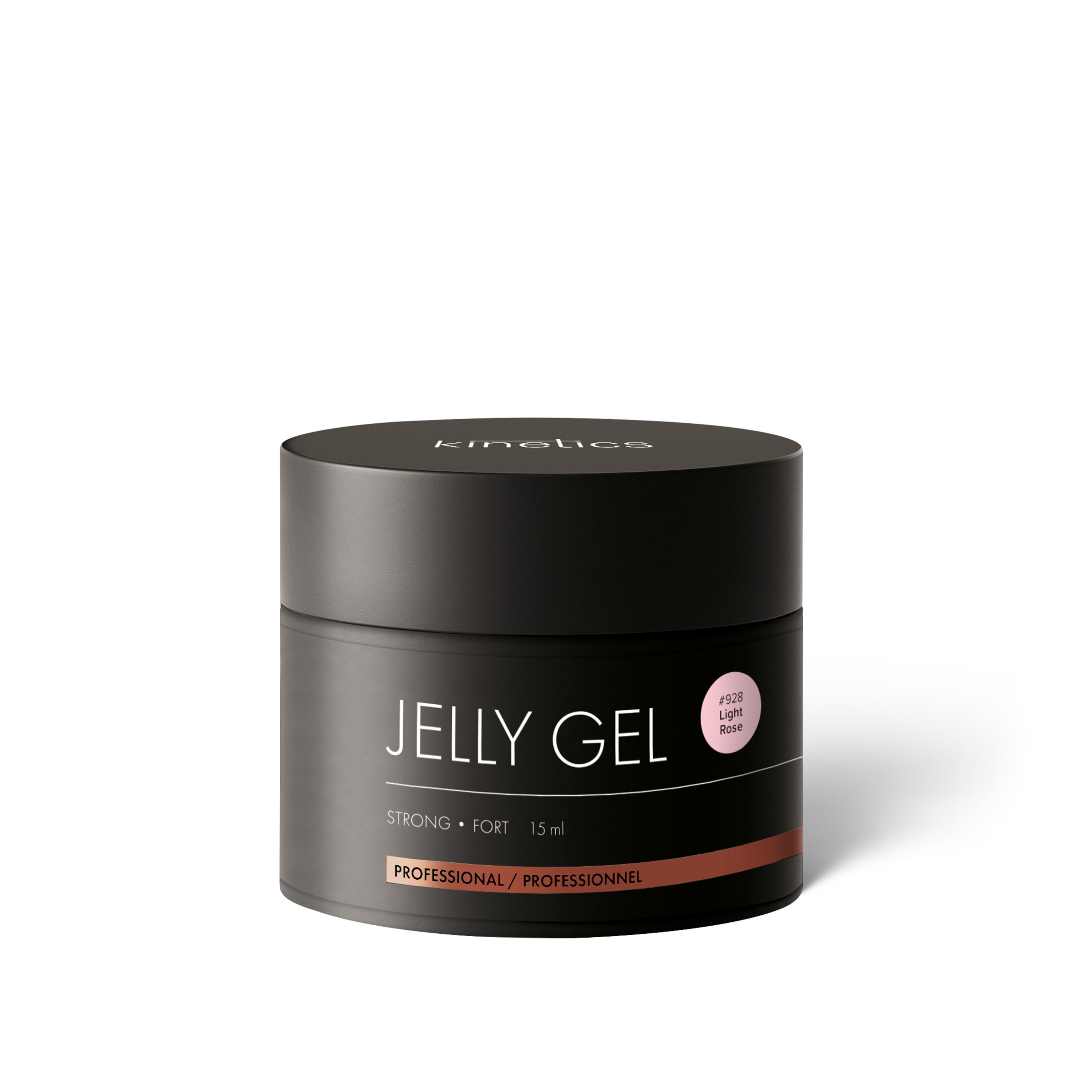 Kinetics Jelly Gel Strong #928 Light Rose 15ml
