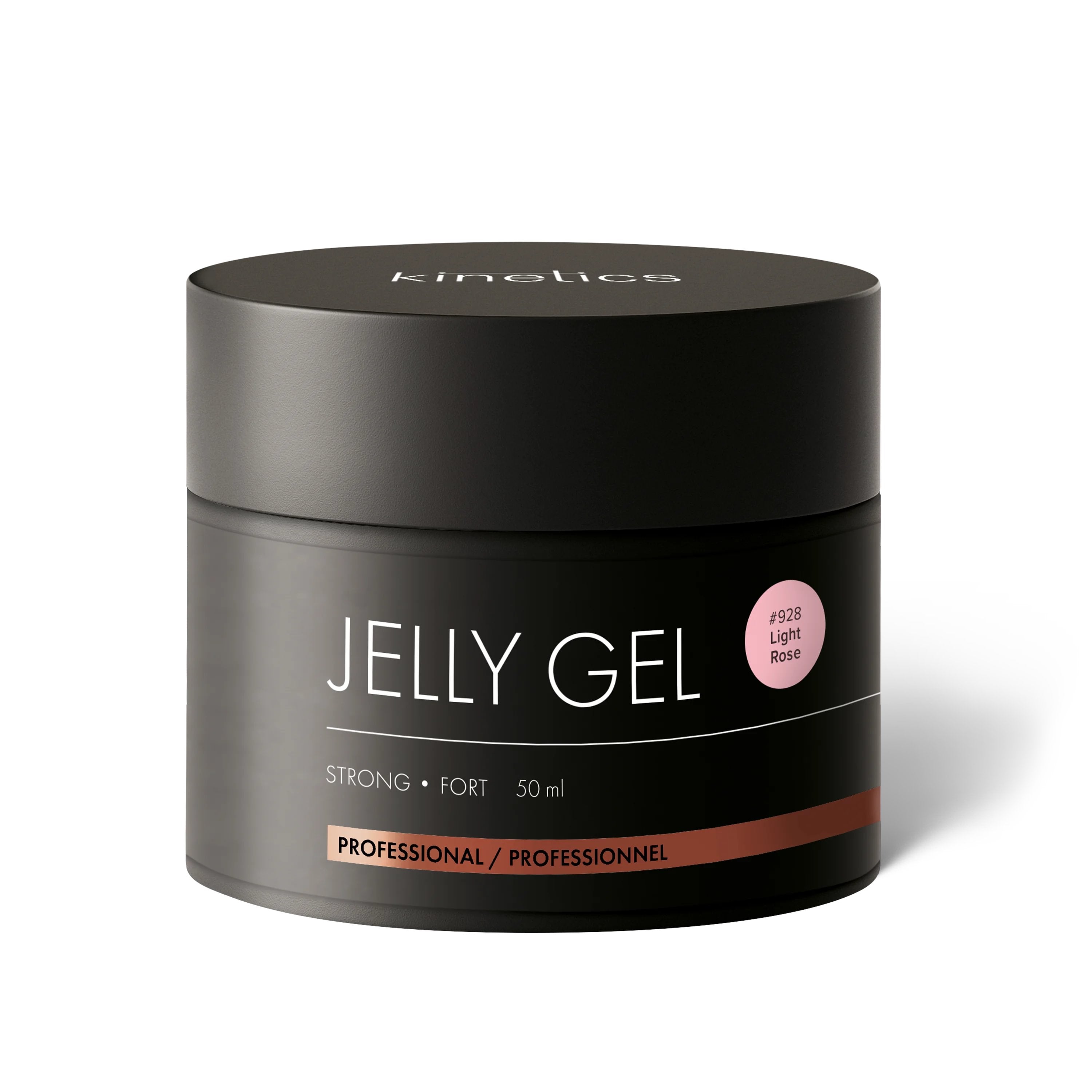 Kinetics Jelly Gel Strong #928 Light Rose 50ml