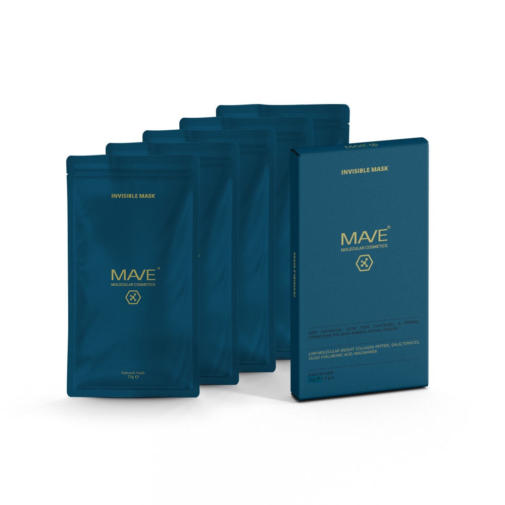 MAVE INVISIBLE MASK, 5 Stück