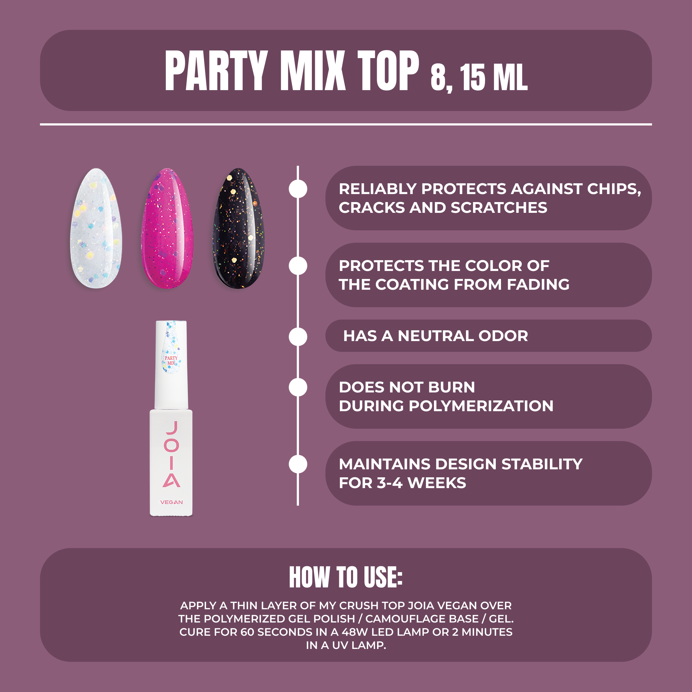 JOIA Party Mix Top vegan 8ml