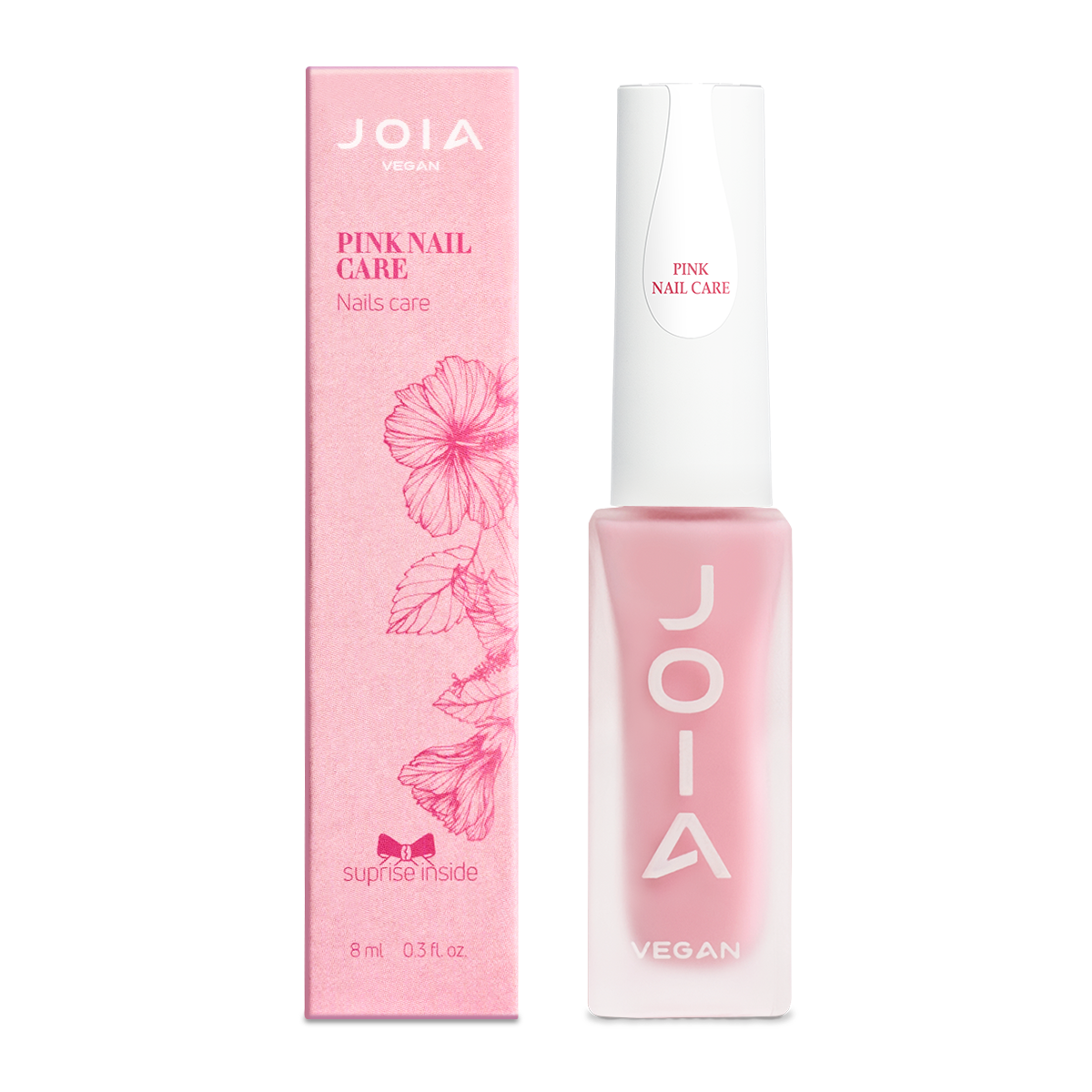 JOIA Pink Nail Care JOIA Vegan Starke Nagel Unterlack, 8 Ml