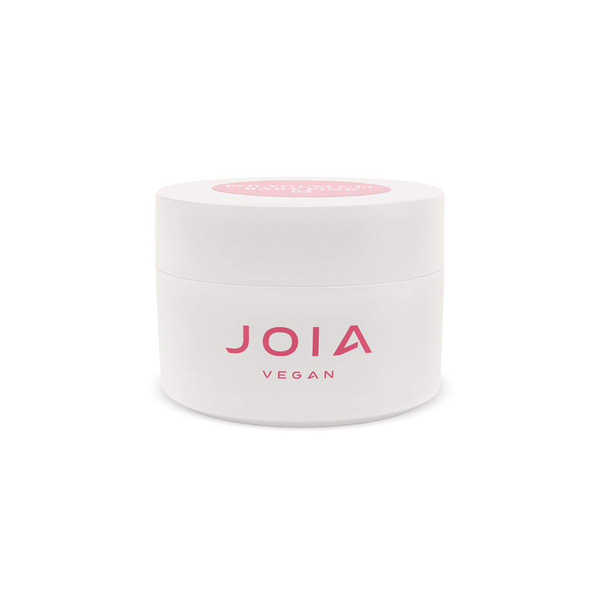 JOIA vegan Polygum Gel  für Modellierung, Baby Pink 02 , 15 ml