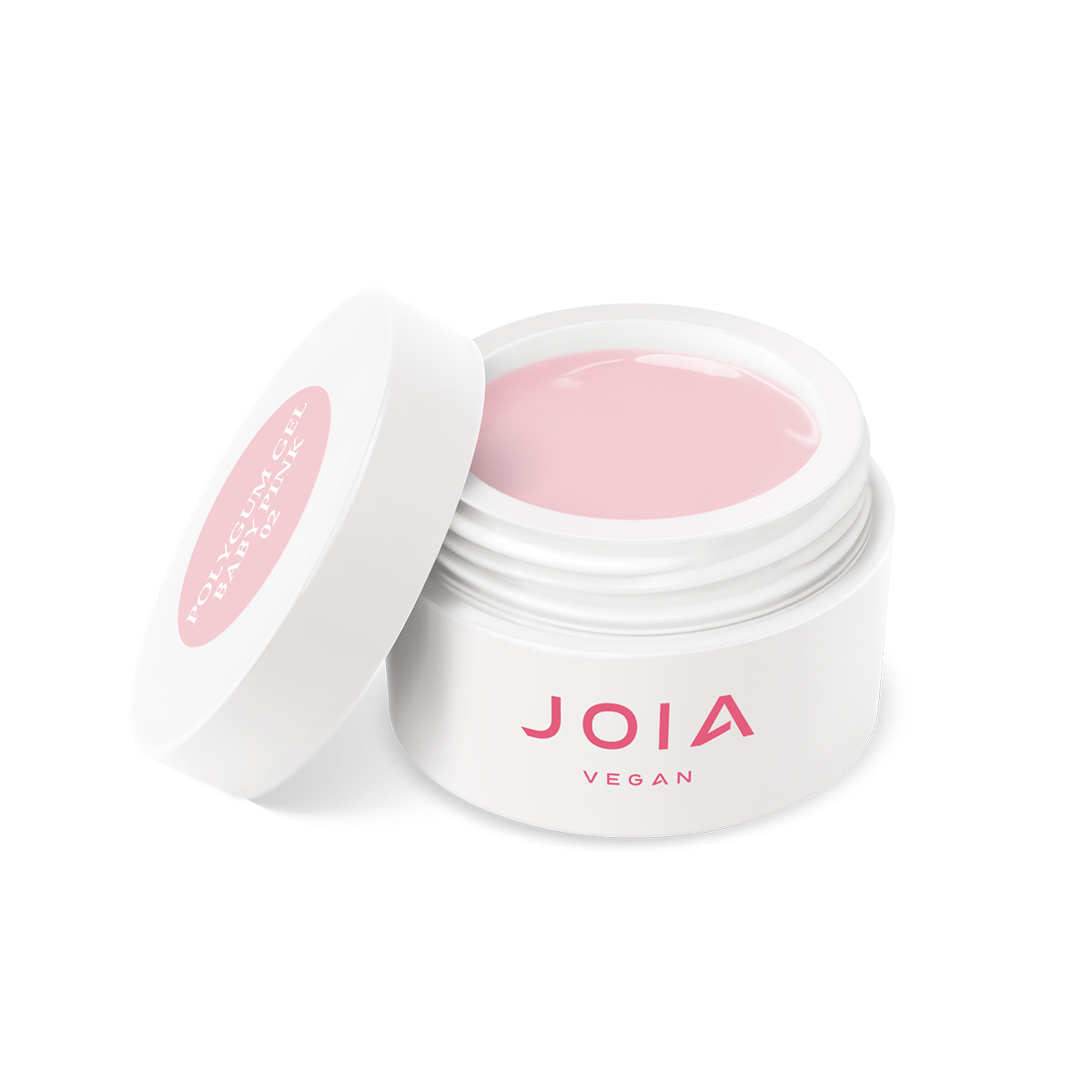 JOIA vegan Polygum Gel  für Modellierung, Baby Pink 02 , 15 ml