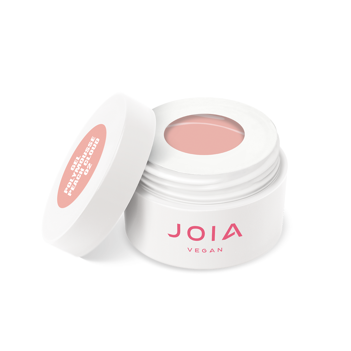 JOIA Polymousse Gel JOIA vegan, 02 Peach Cloud, 15 ml