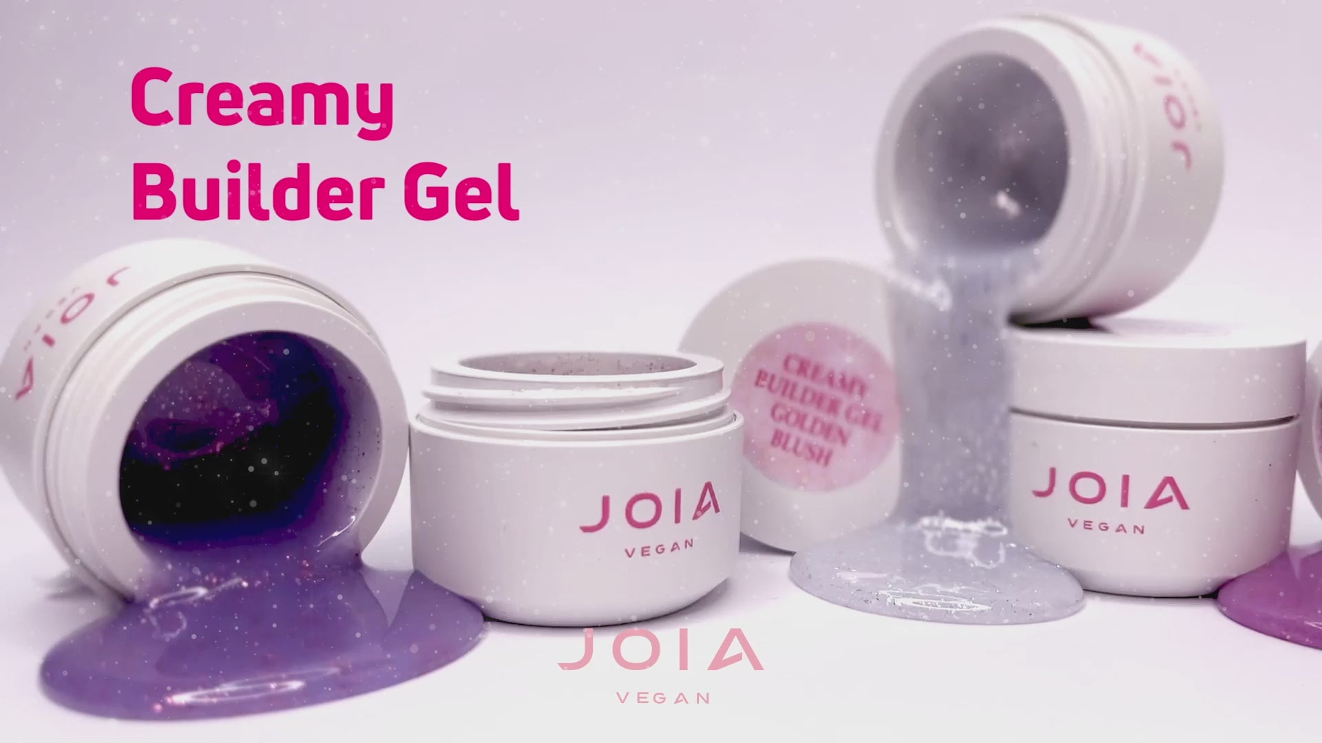 Video laden: JOIA Creamy Builder Gel vegan Silver Azure 15ml