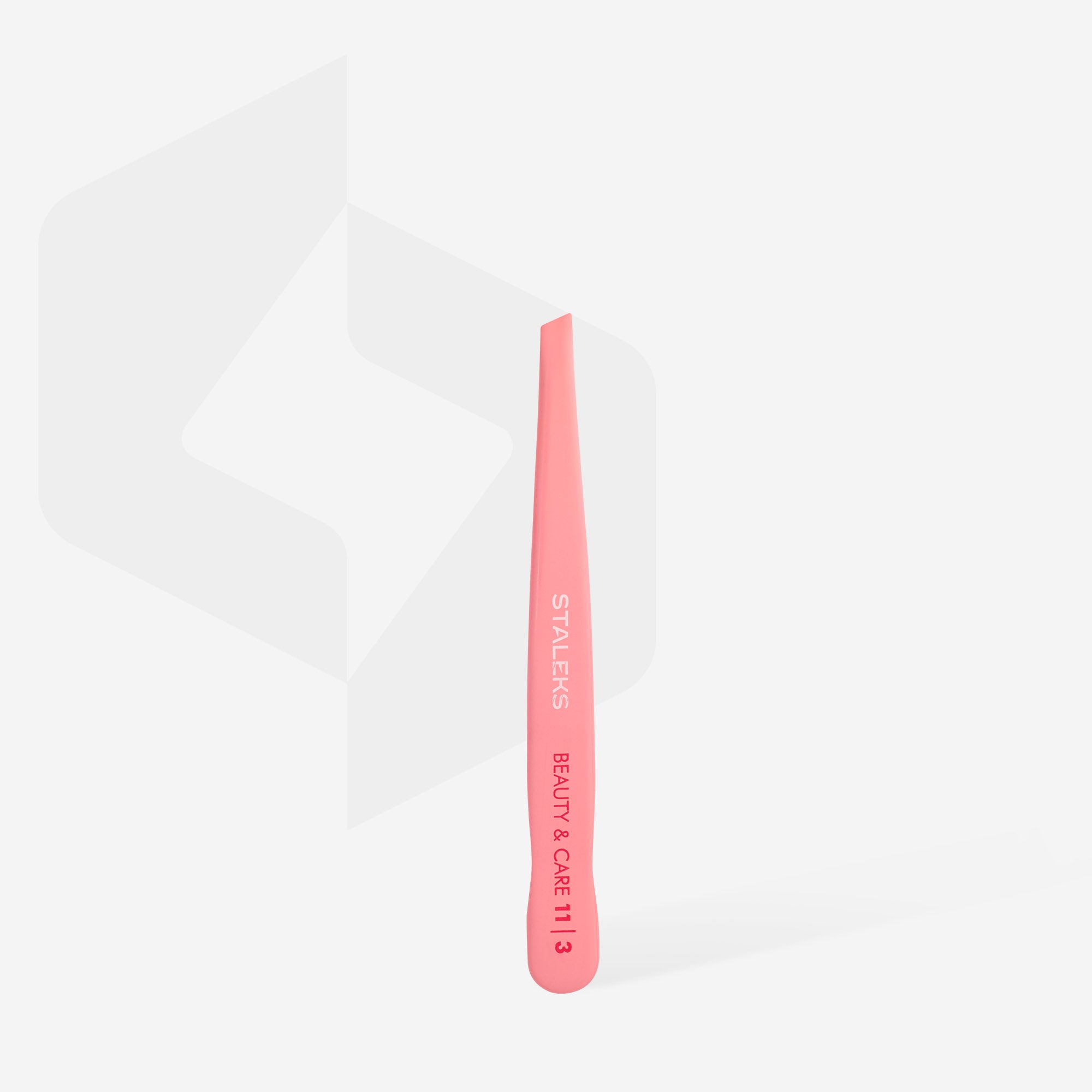 STALEKS BEAUTY & CARE 11 TYPE 3 Breite abgeschrägte Augenbrauenpinzette
