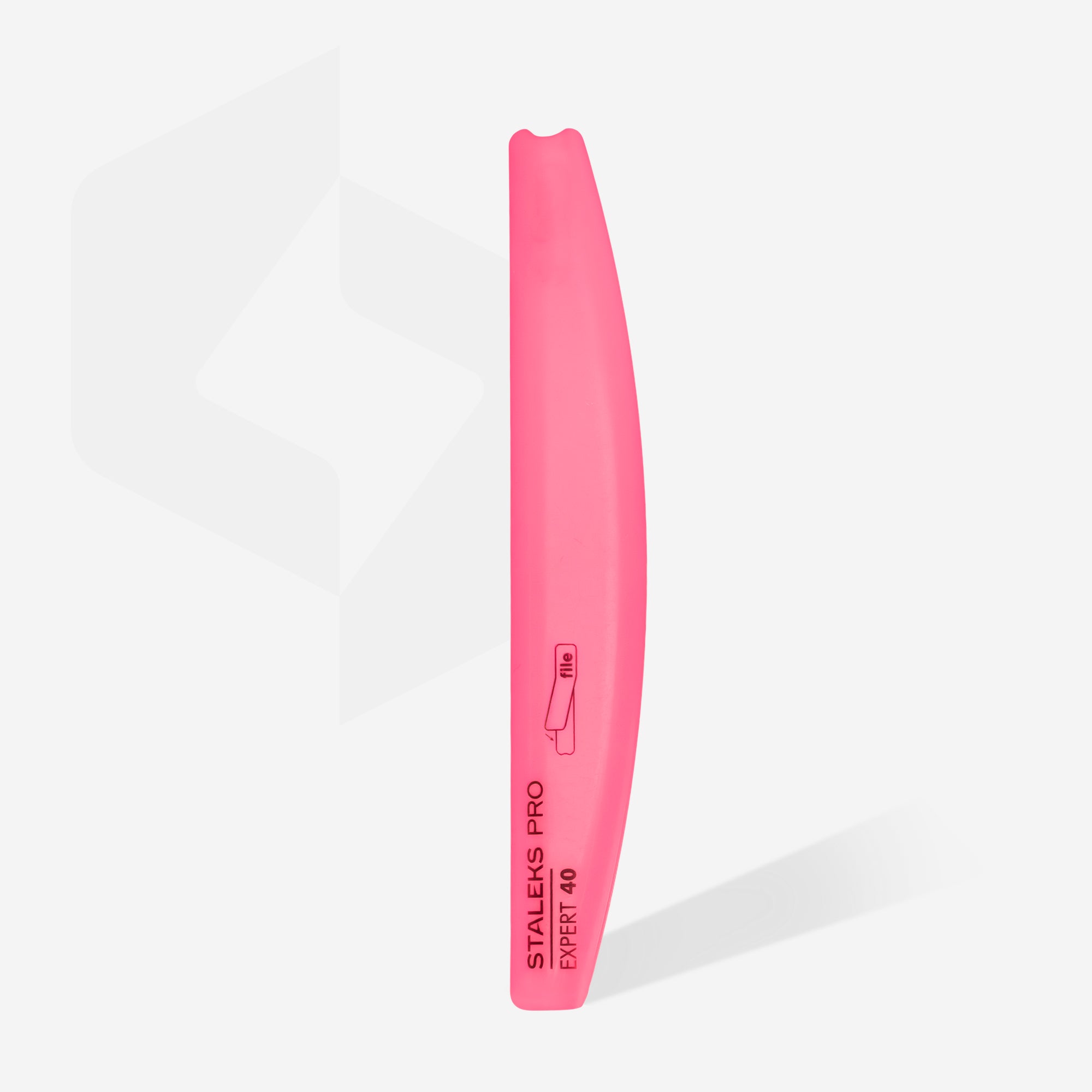 STALEKS EXPERT 40 Basis für Feilen aus Kunststoff, abgeschrägt, Halbmond