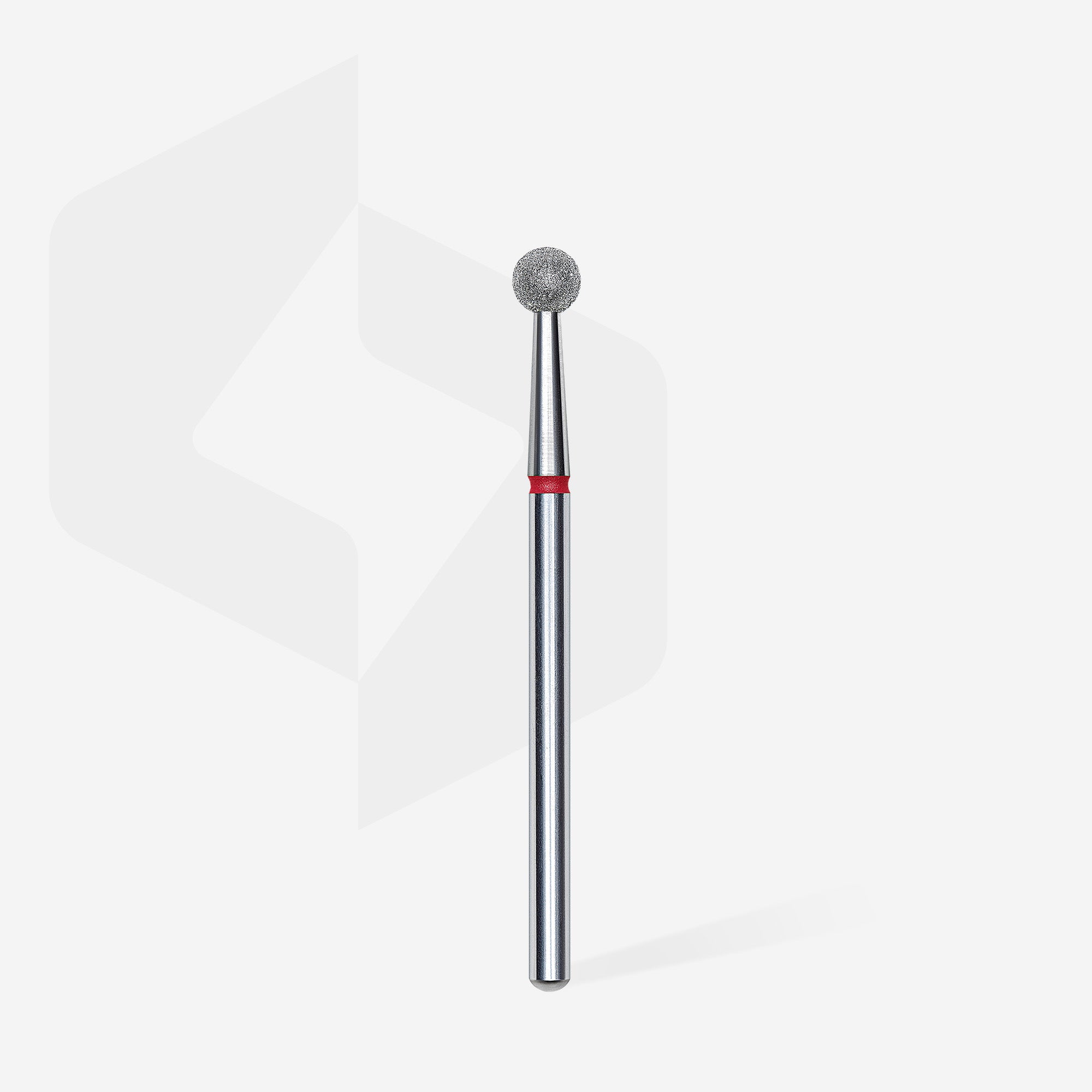 STALEKS EXPERT Diamantfräser Kugel rot, Durchmesser 4 mm