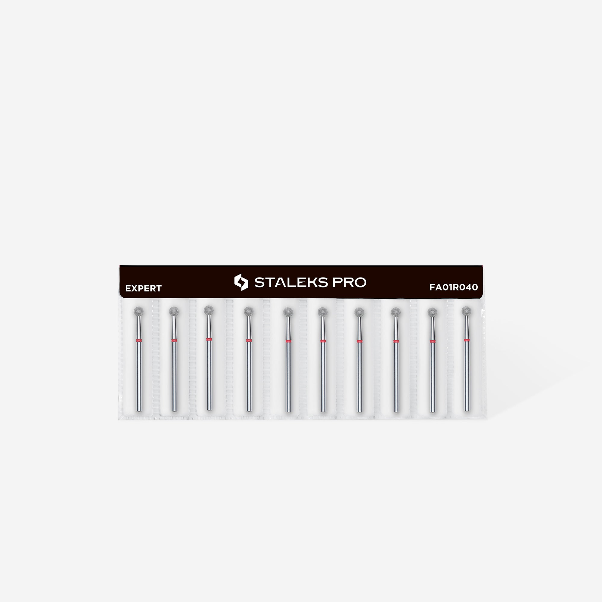 STALEKS EXPERT Diamantfräser Kugel rot, Durchmesser 4 mm