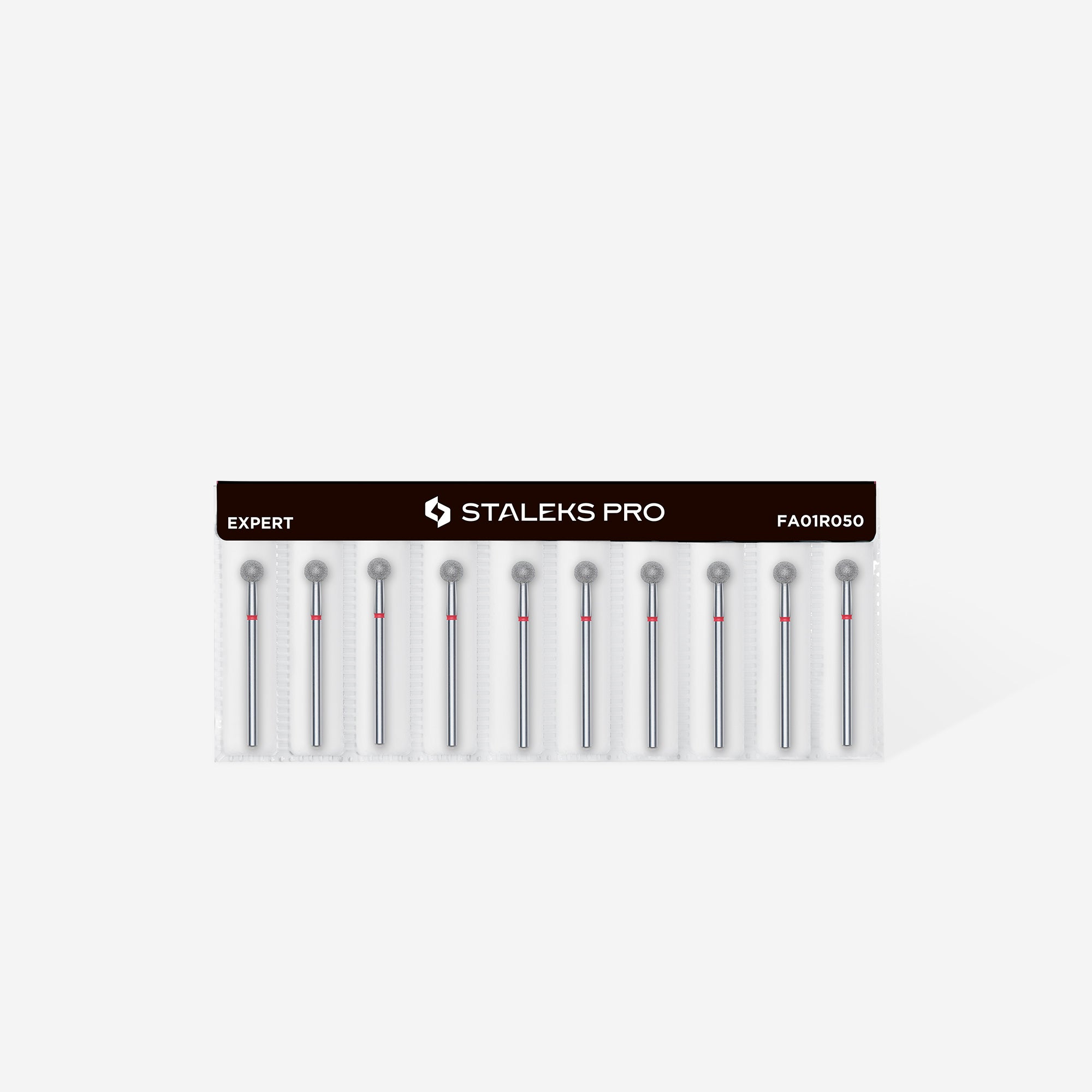 STALEKS EXPERT Roter Diamantfräser «Kugel», Durchmesser 5 mm