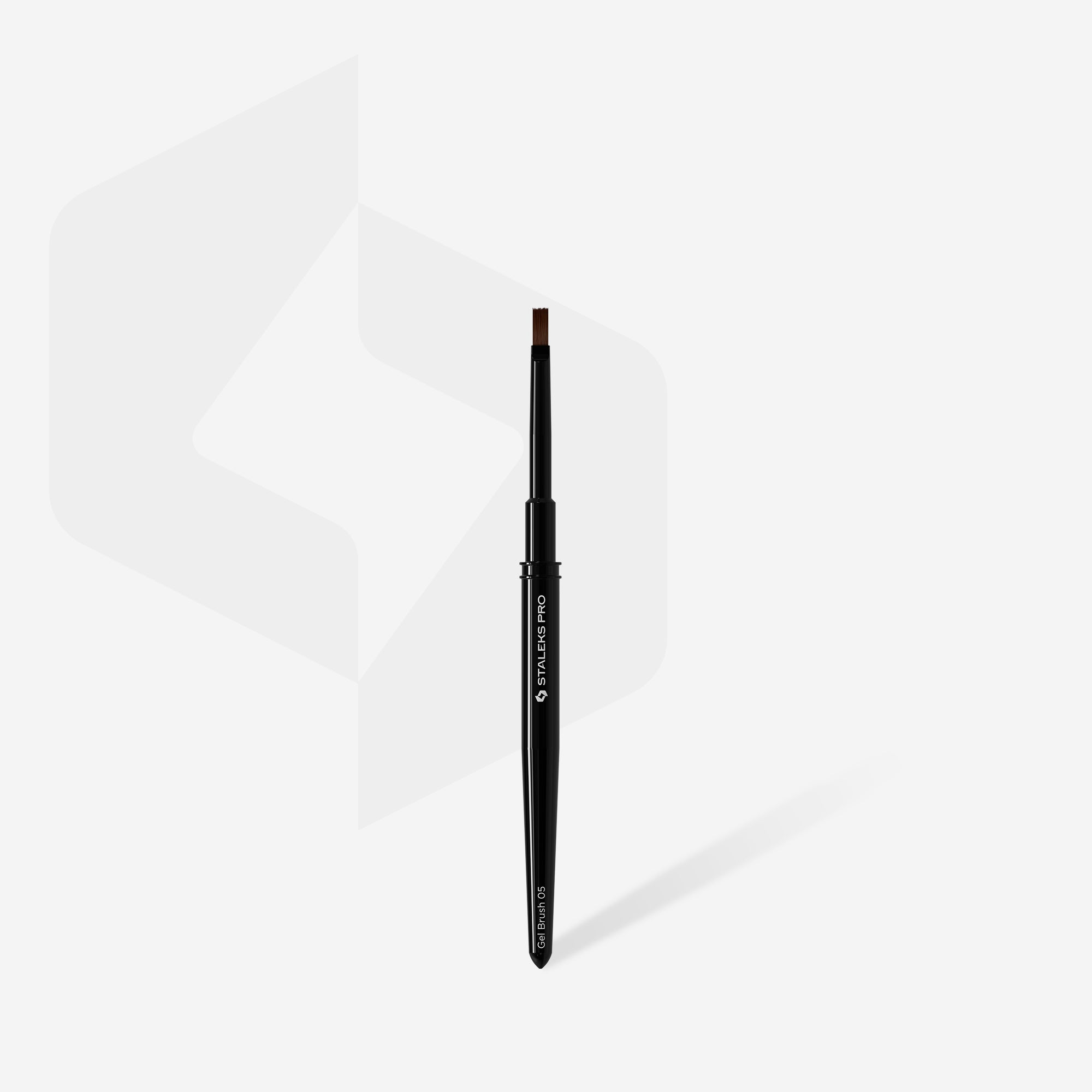 STALEKS EXPERT 05 Gerade Pinsel für Gel, Breite 5 mm/Länge 8,5 mm