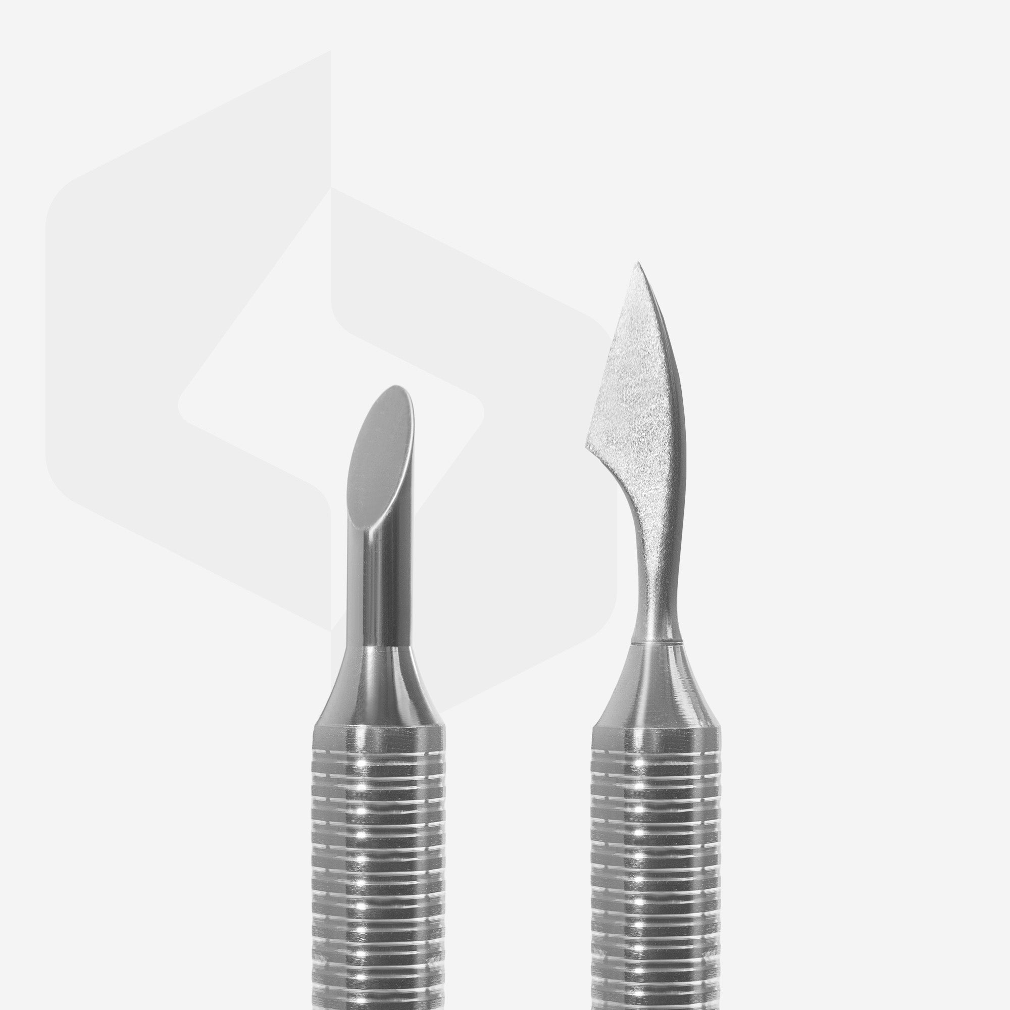 STALEKS EXPERT 100 TYPE 1 Hohlgriff-Maniküre-Pusher mit schrägem Pusher und Reiniger