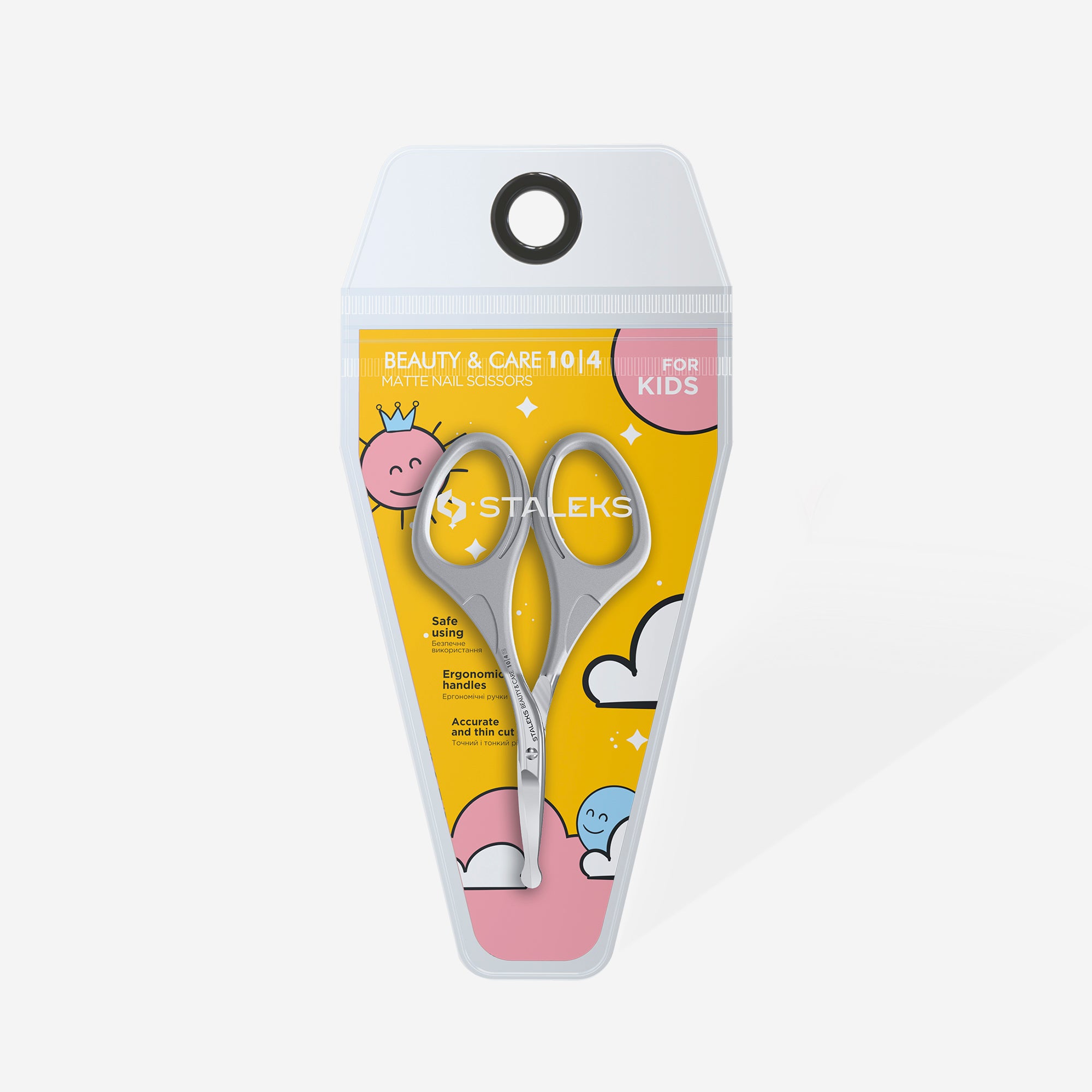 STALEKS BEAUTY & CARE 10 TYPE 4 Schere für Nägel matt für Kinder