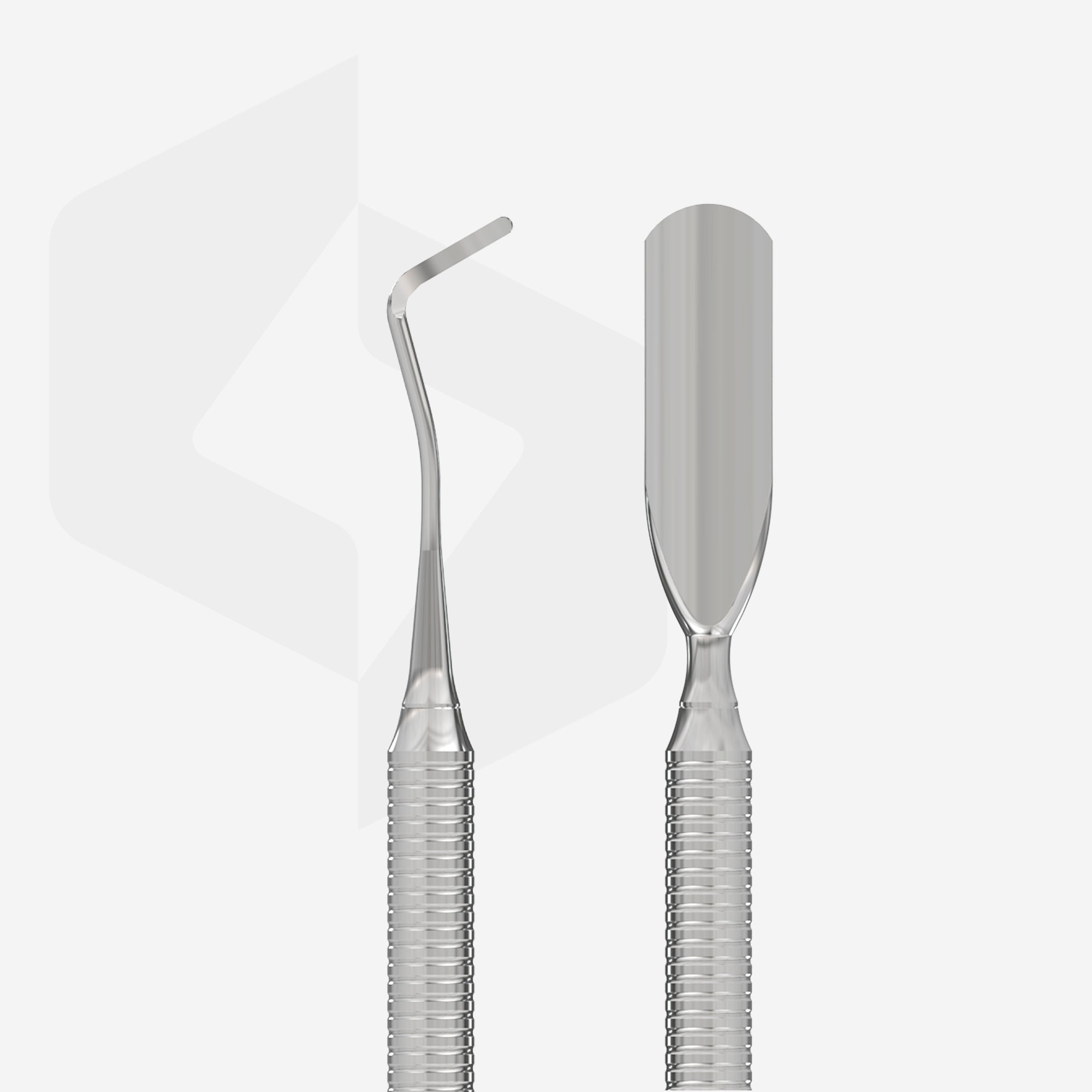 STALEKS PODO 20 TYPE 1 Podologische Kürette und Pusher abgerundet breit