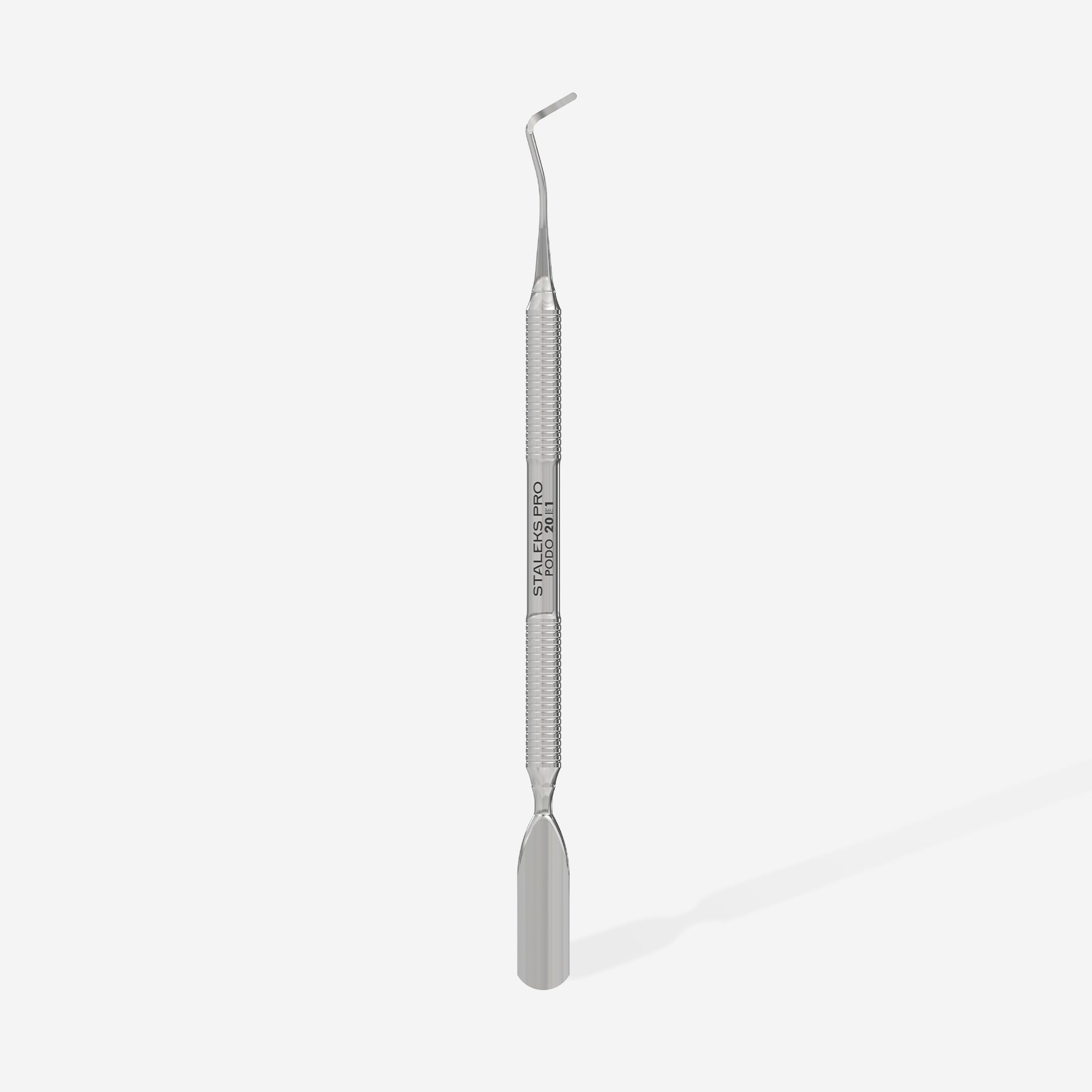 STALEKS PODO 20 TYPE 1 Podologische Kürette und Pusher abgerundet breit