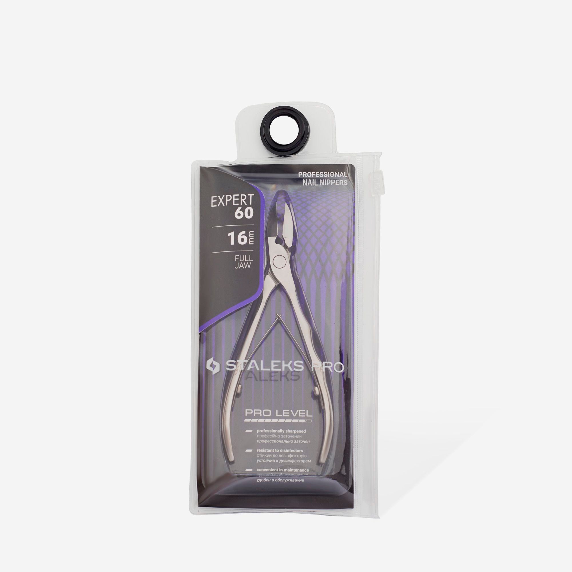 STALEKS EXPERT 60 Professionelle Nagelzange, 16 mm