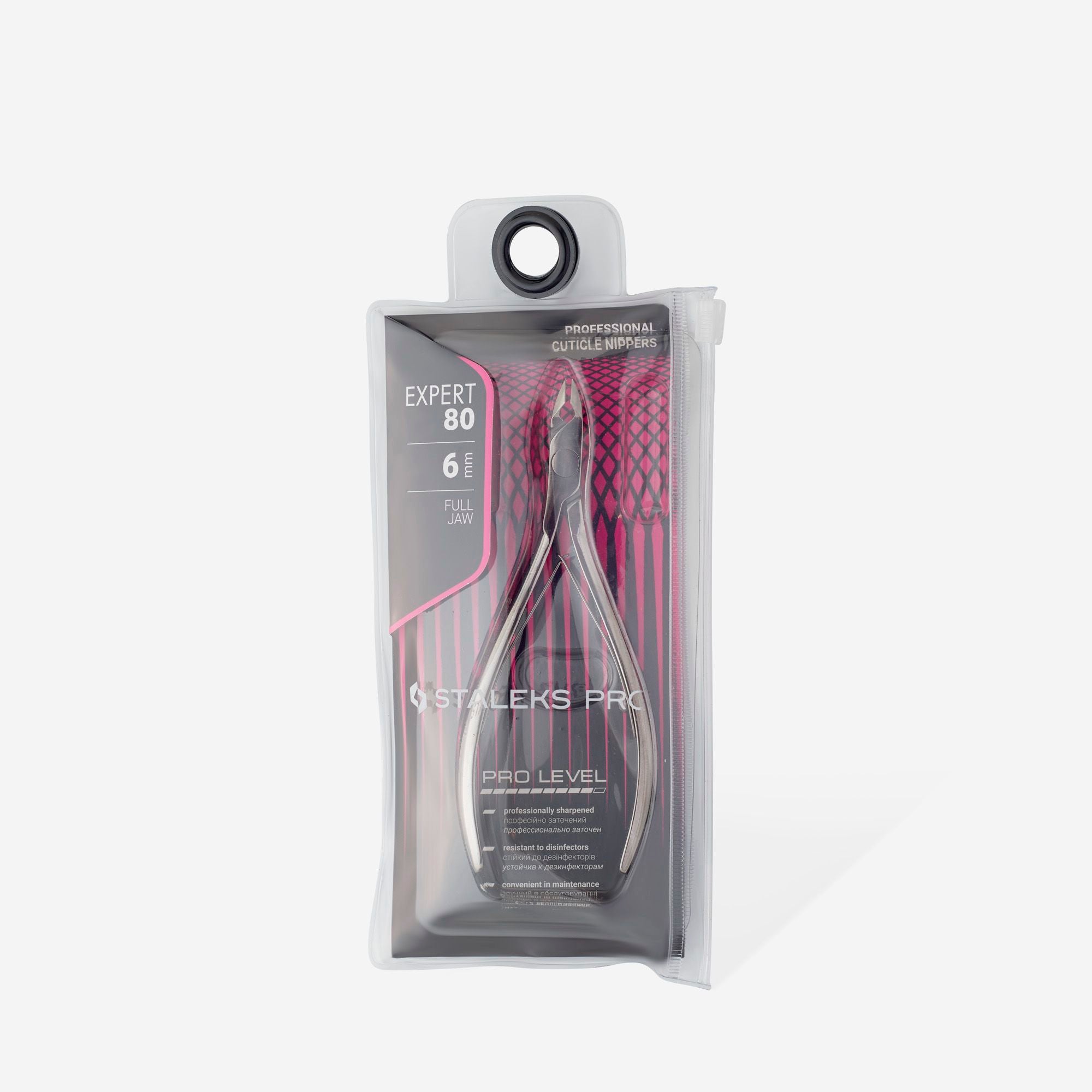 STALEKS EXPERT 80 Professionelle Nagelhautzange, 6 mm