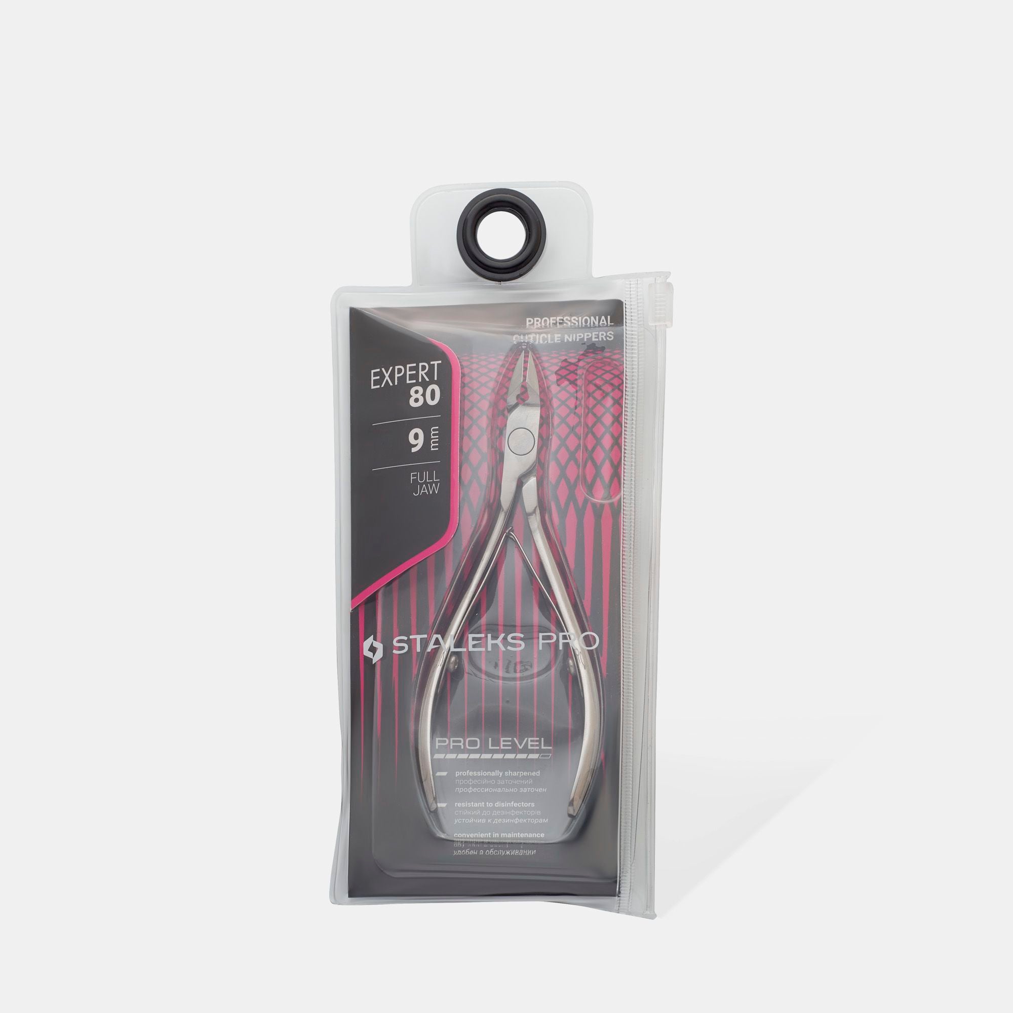 STALEKS EXPERT 80 Professionelle Nagelhautzange, 9 mm